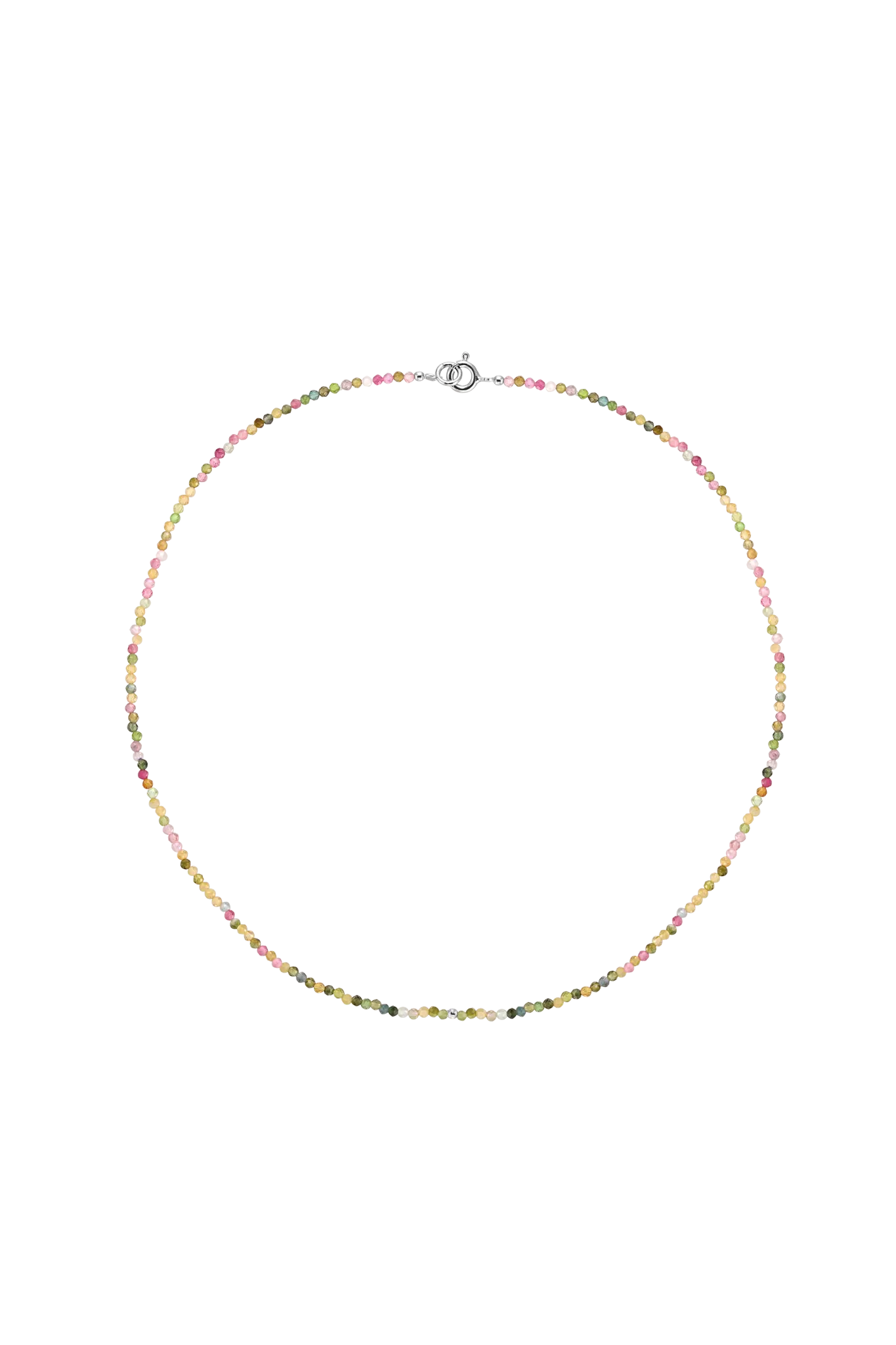Colier Argint Pink Tourmaline LisaConcept