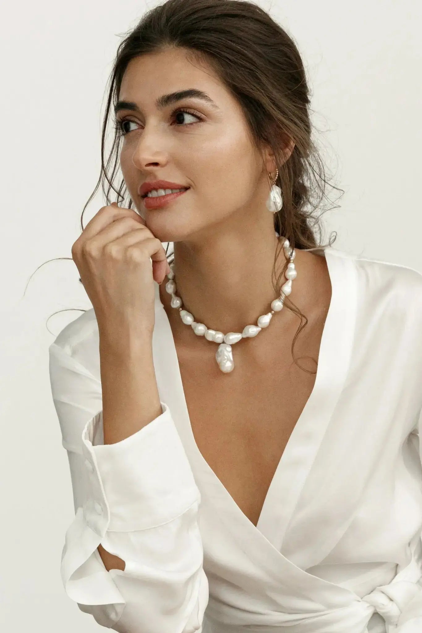 Colier Edison Pearl LisaConcept