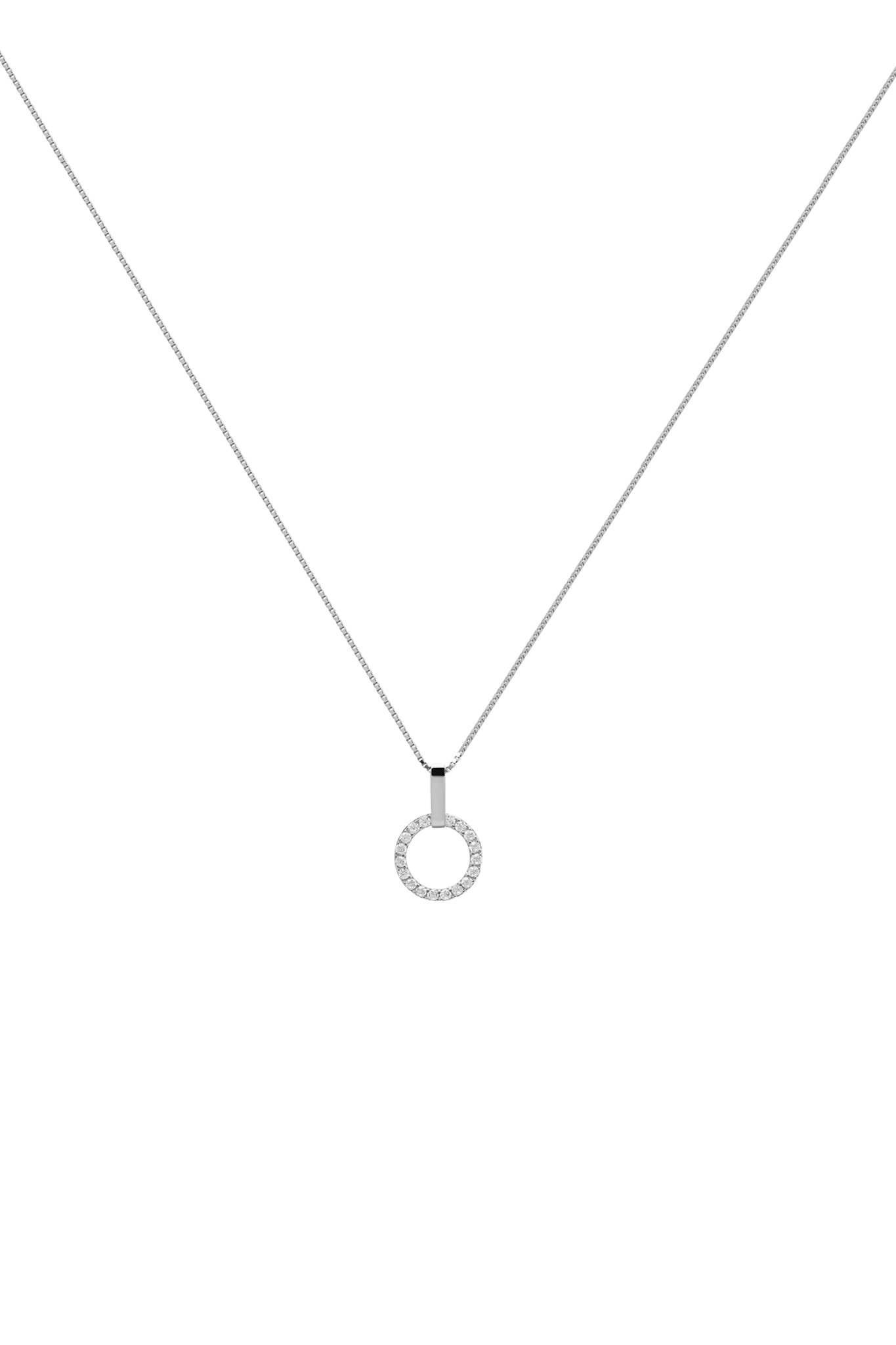 Lanț Argint Shiny Circle Piece LisaConcept