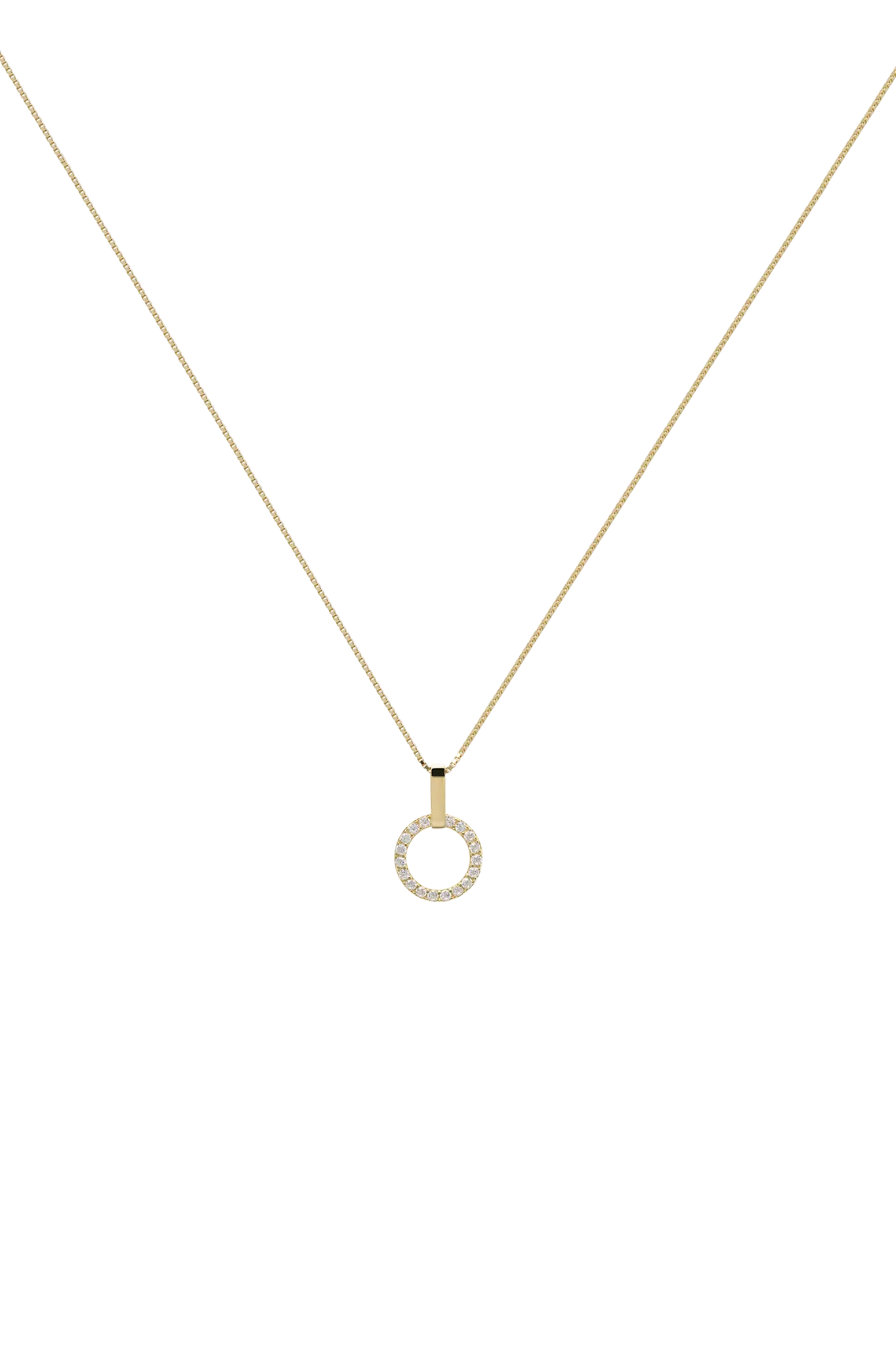 Lanț Argint Shiny Circle Piece LisaConcept