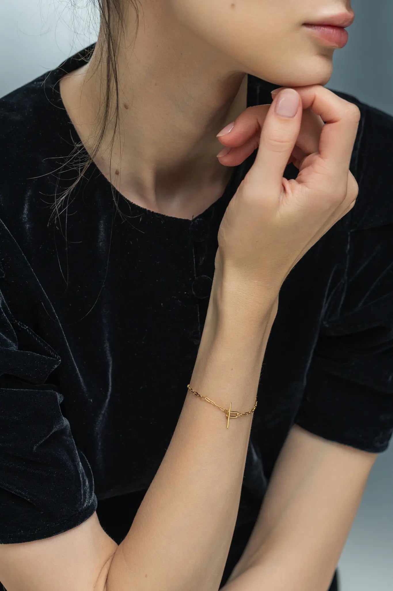 Brățară Argint Chain Lisa&Co.