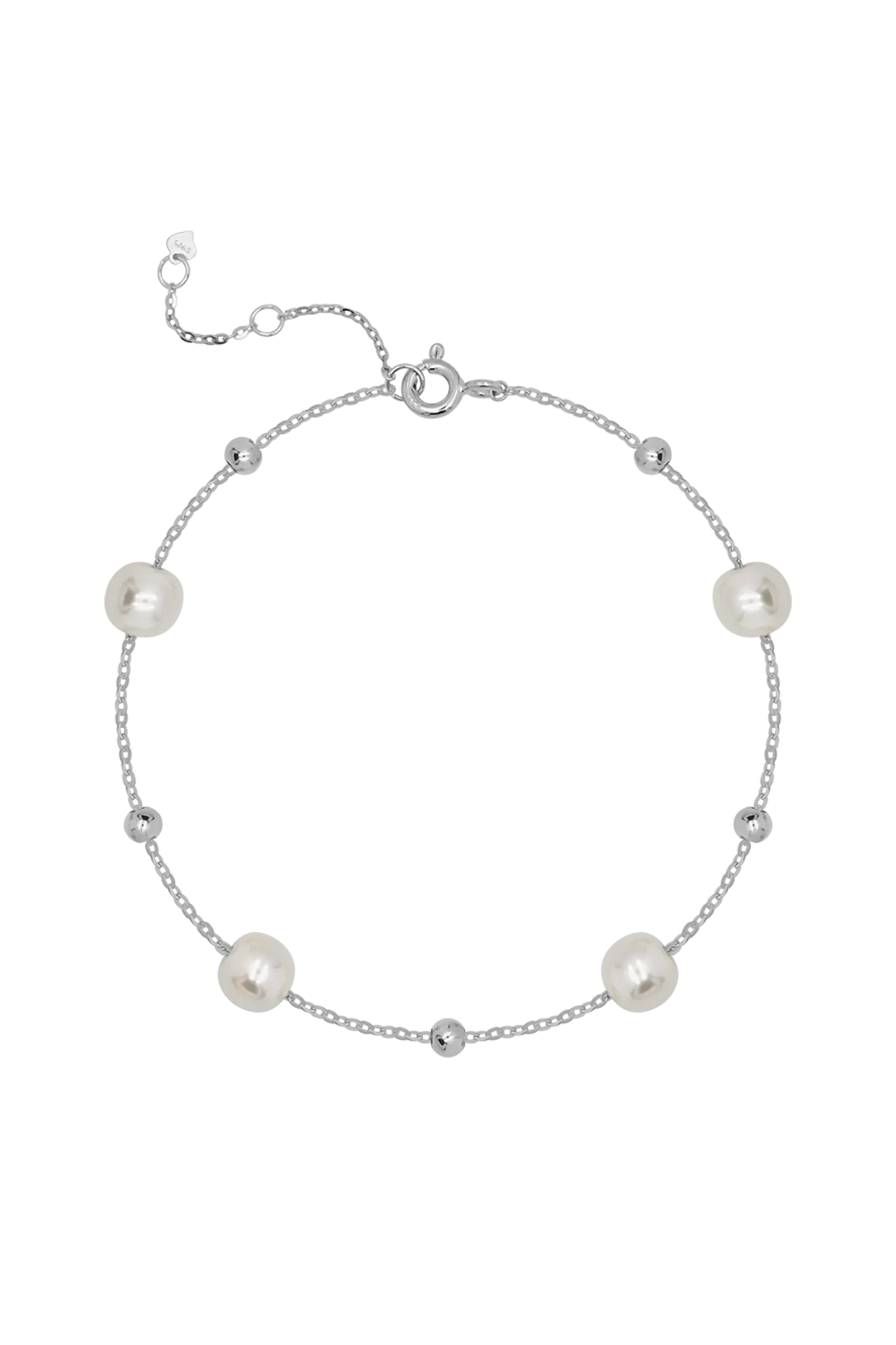 Brățară Argint Chain Pearl LisaConcept