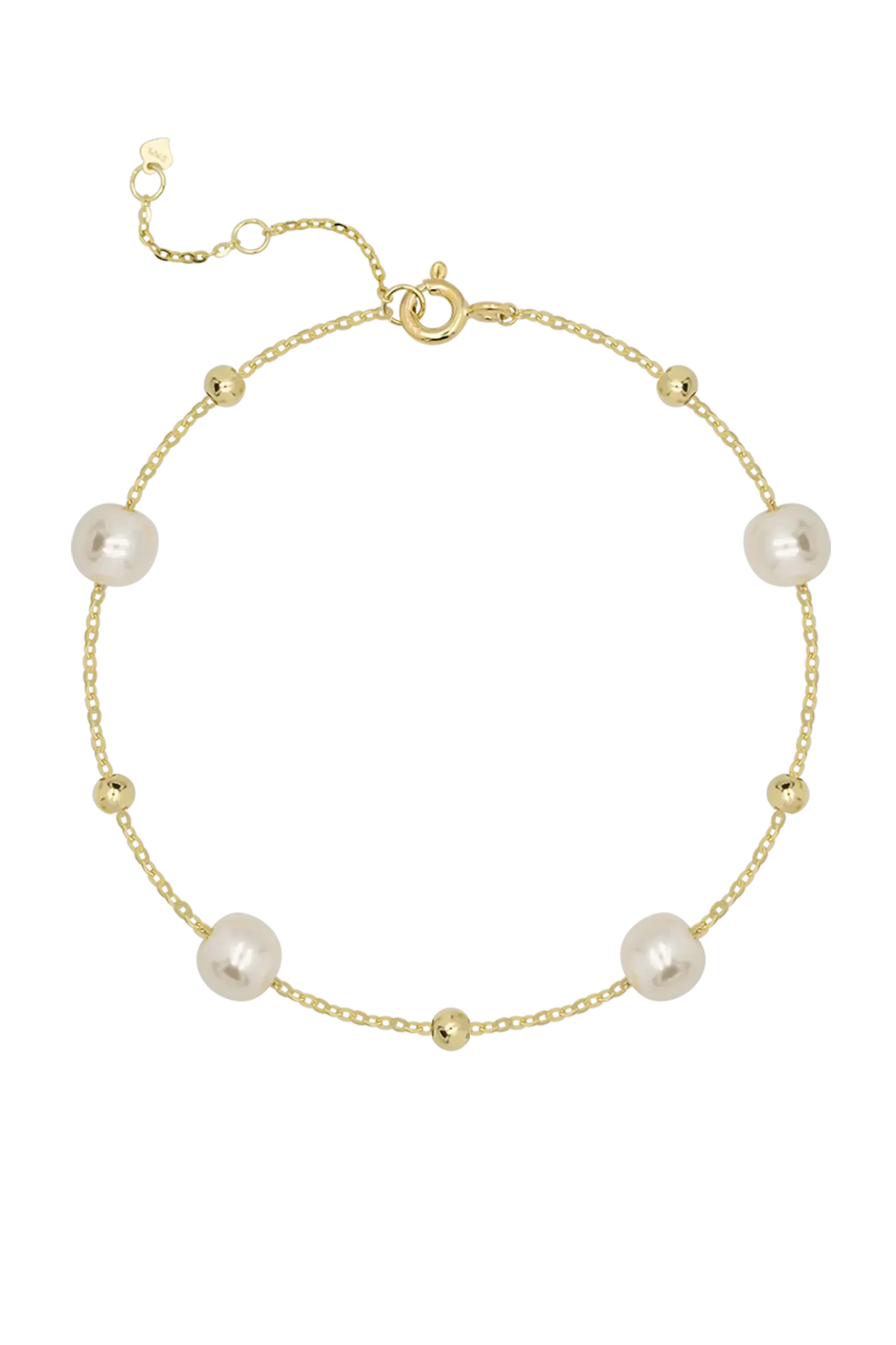 Brățară Argint Chain Pearl LisaConcept