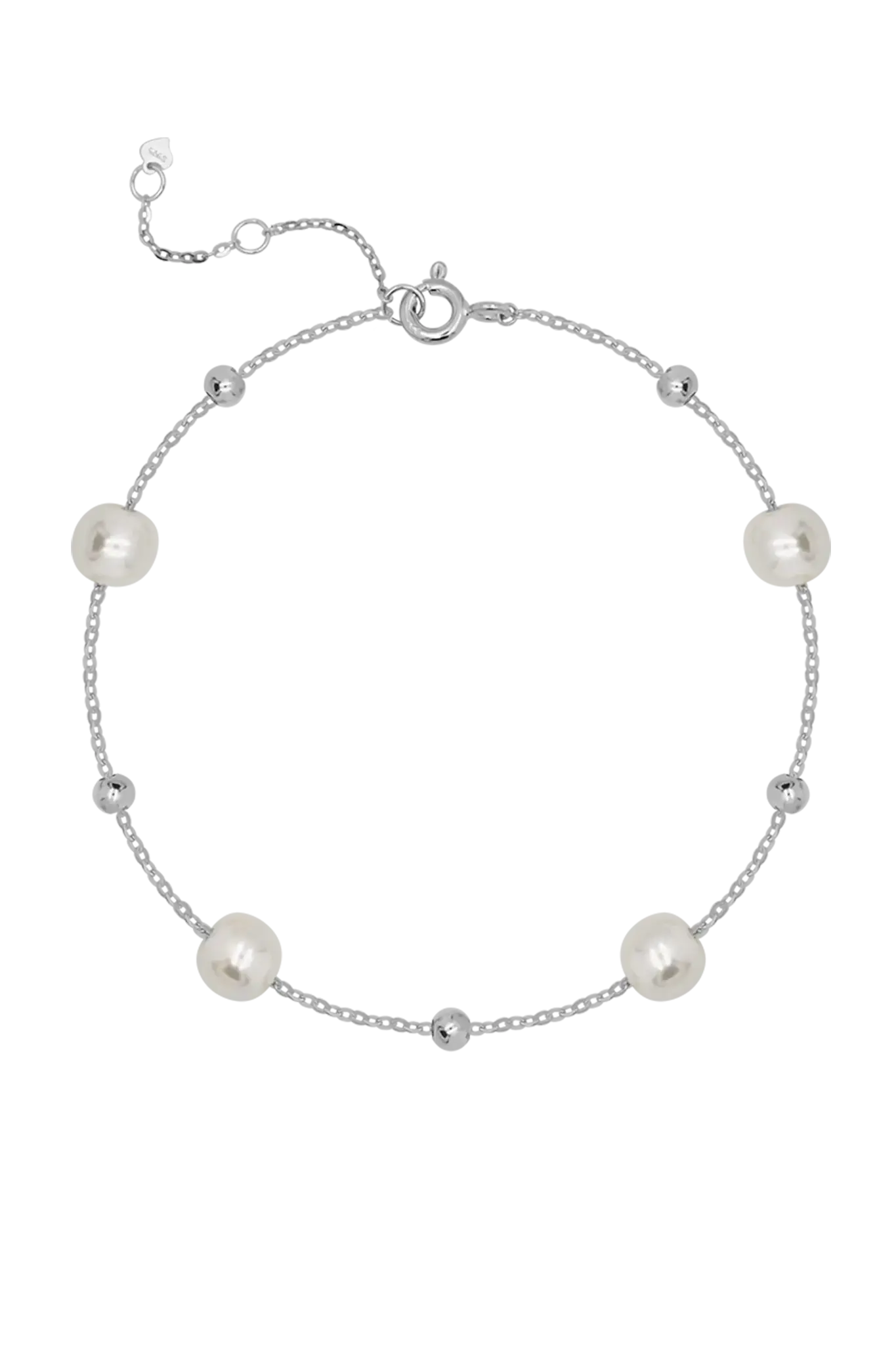 Brățară Argint Chain Pearl LisaConcept