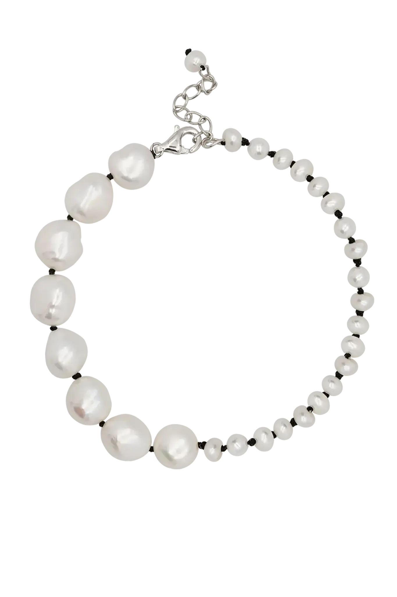 Brățară Argint Gradient String&Pearls LisaConcept