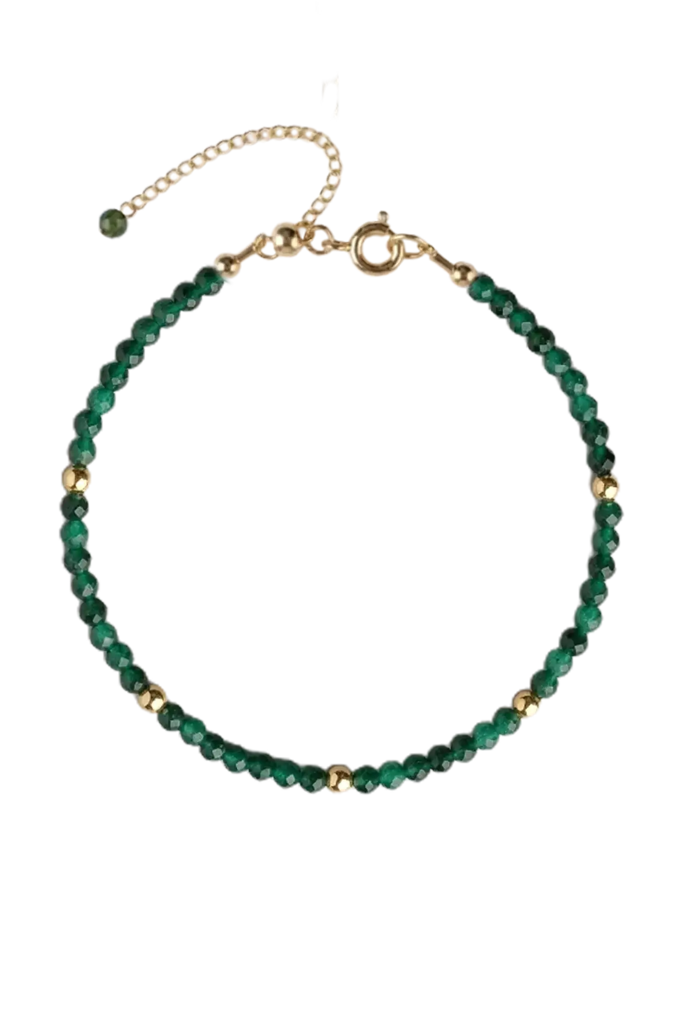 Brățară Argint Malachite V Lisa&Co.