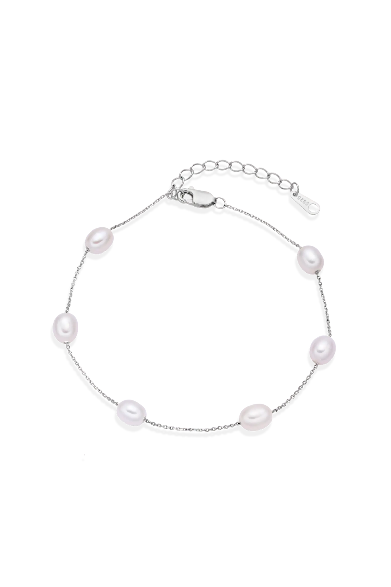 Bratara Argint Organic Drip LisaConcept