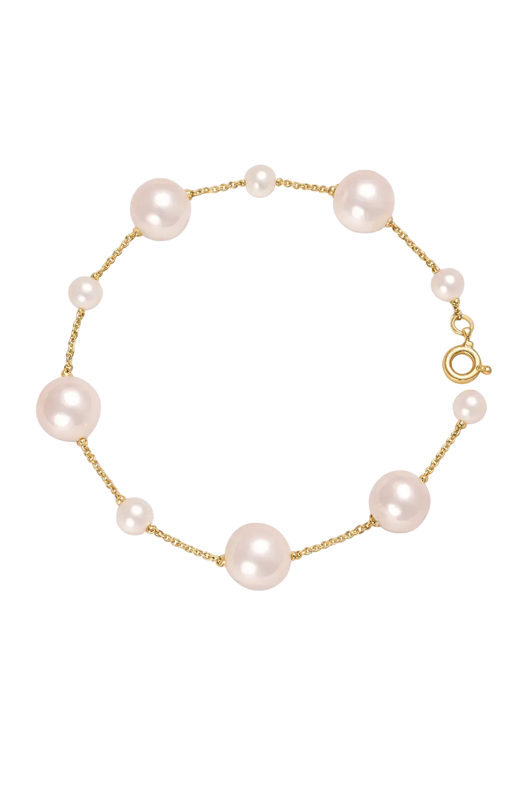 Bratara Argint Pearl Drip Drop LisaConcept