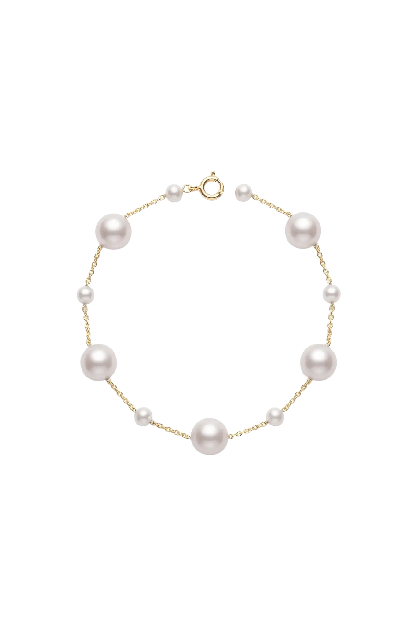 Bratara Argint Pearl Drip Drop LisaConcept