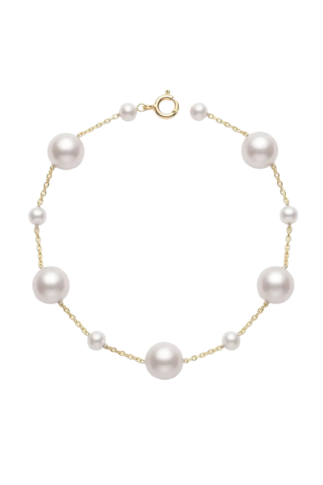 Bratara Argint Pearl Drip Drop LisaConcept