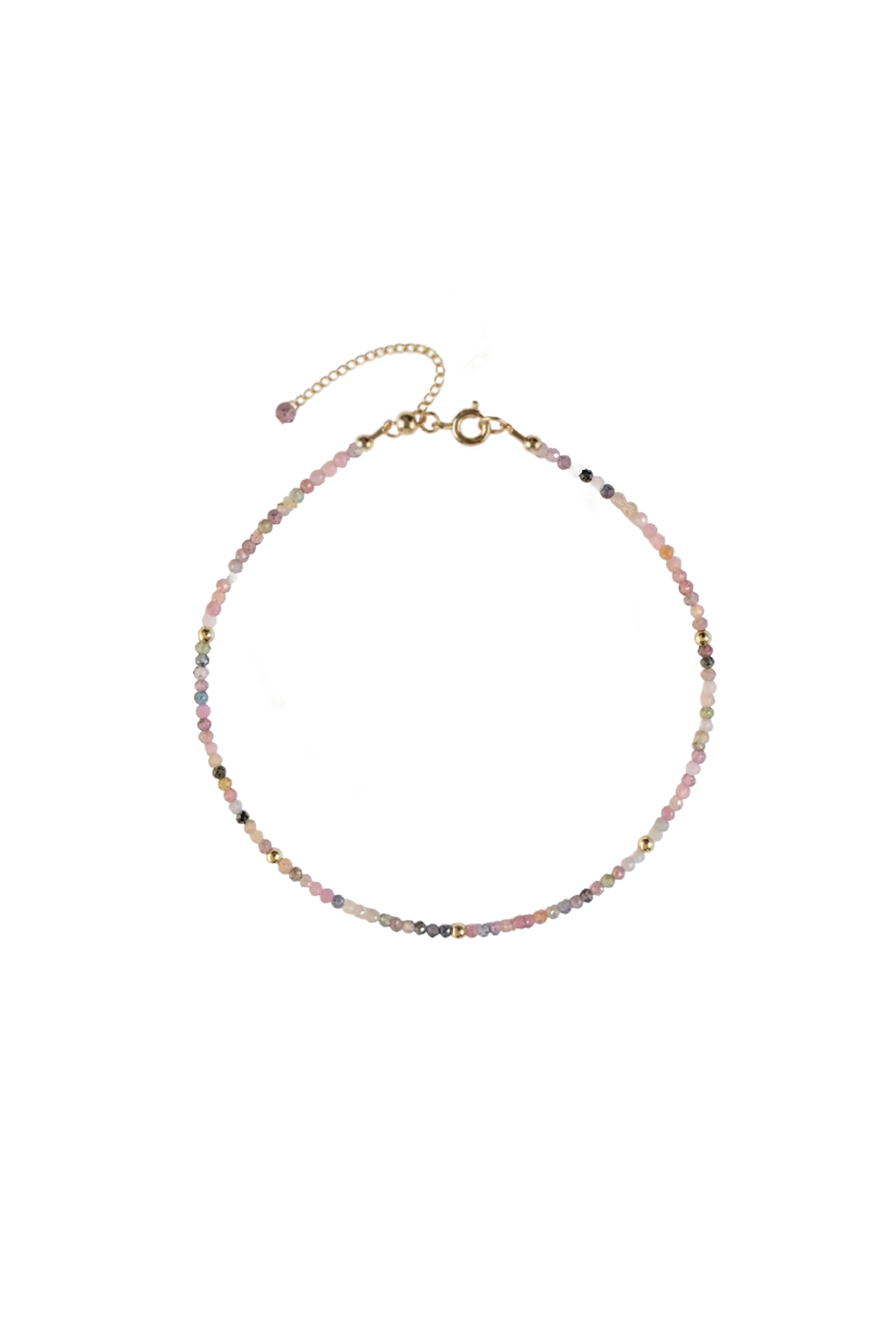 Brățară Pentru Picior Argint Tourmaline V Lisa&Co.