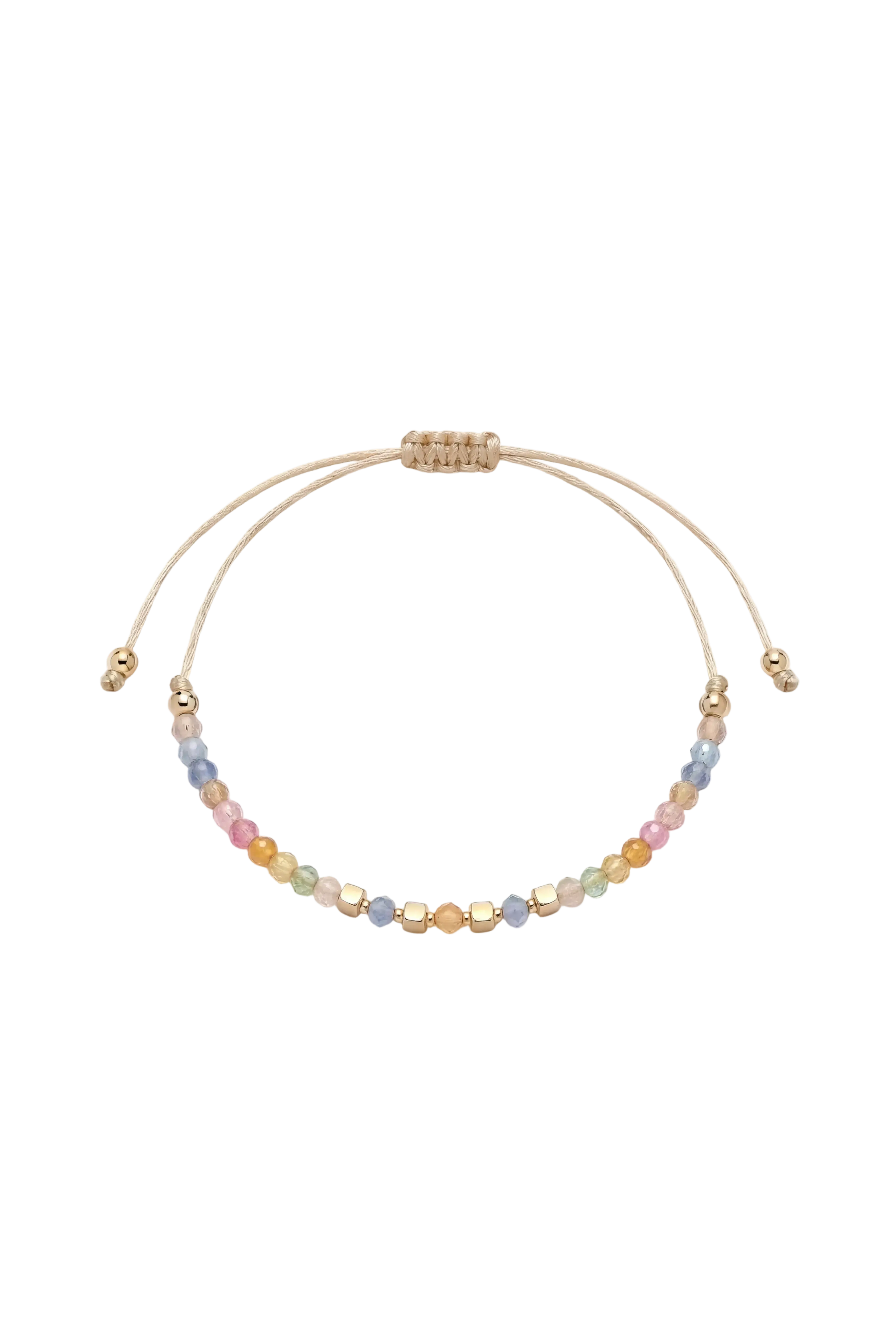 Brățară pe șnur Safir Multicolor II Lisa&Co.