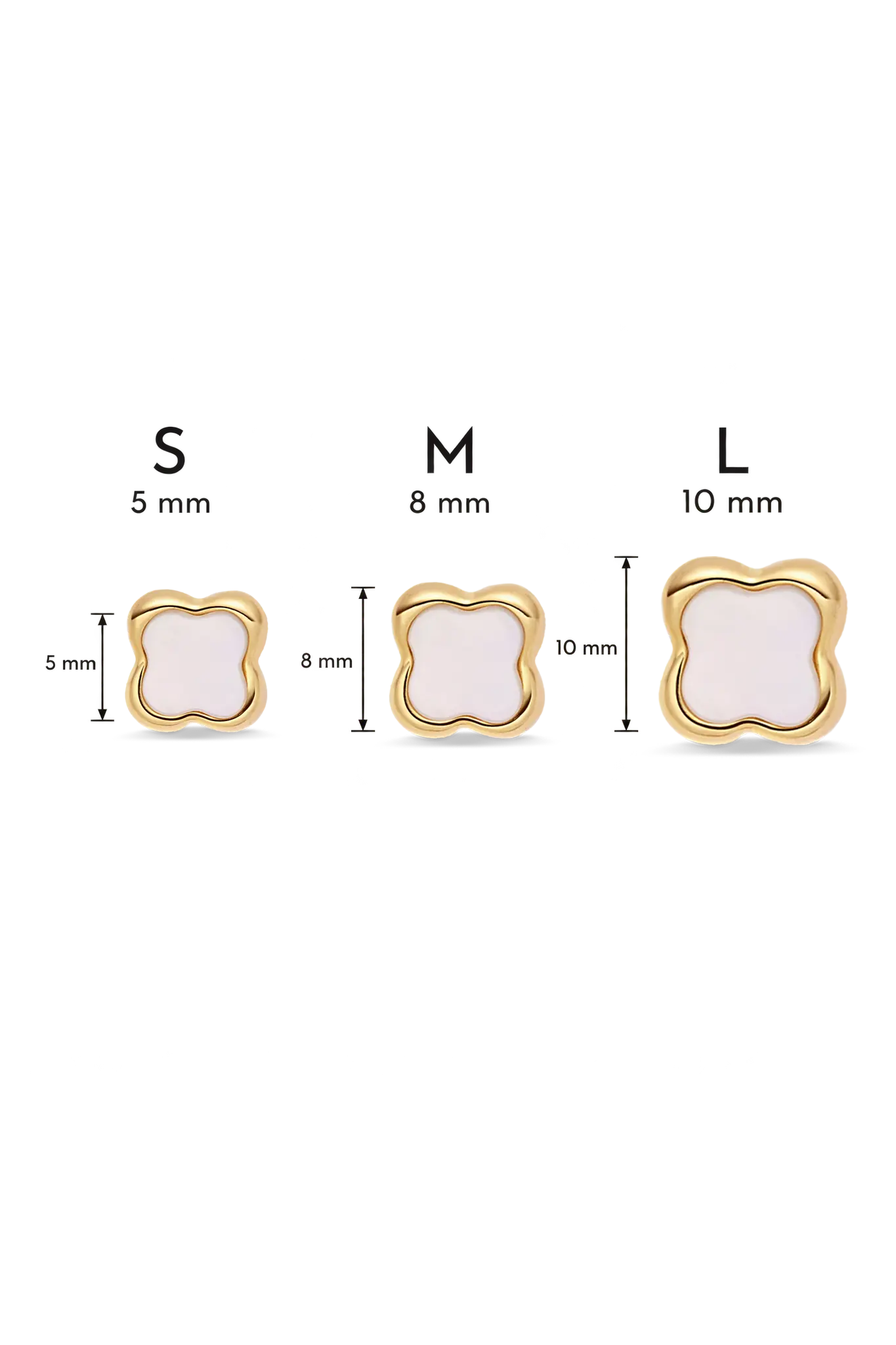 Cercei Argint Curled Mother Of Pearl Joy LisaConcept
