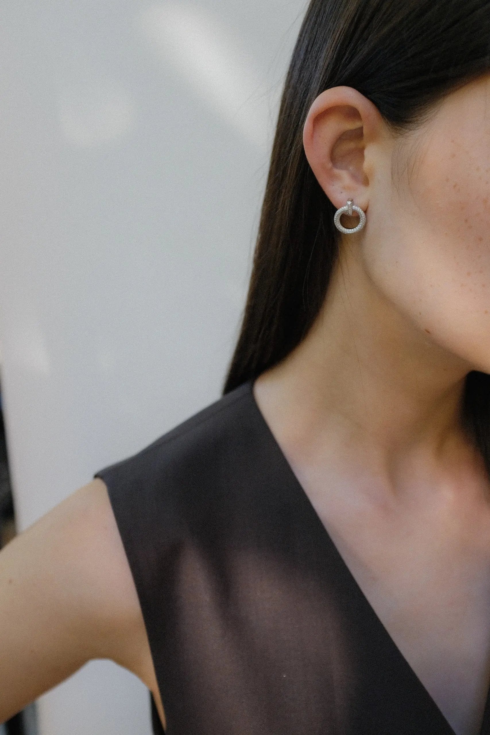 Cercei Argint Maniglia LisaConcept