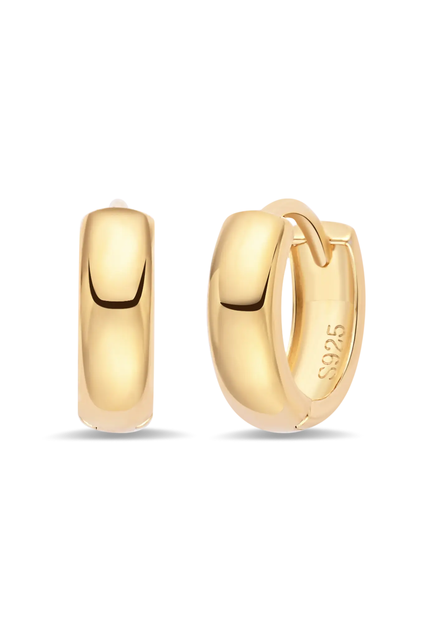 Cercei Argint Mercury Hoops Round LisaConcept