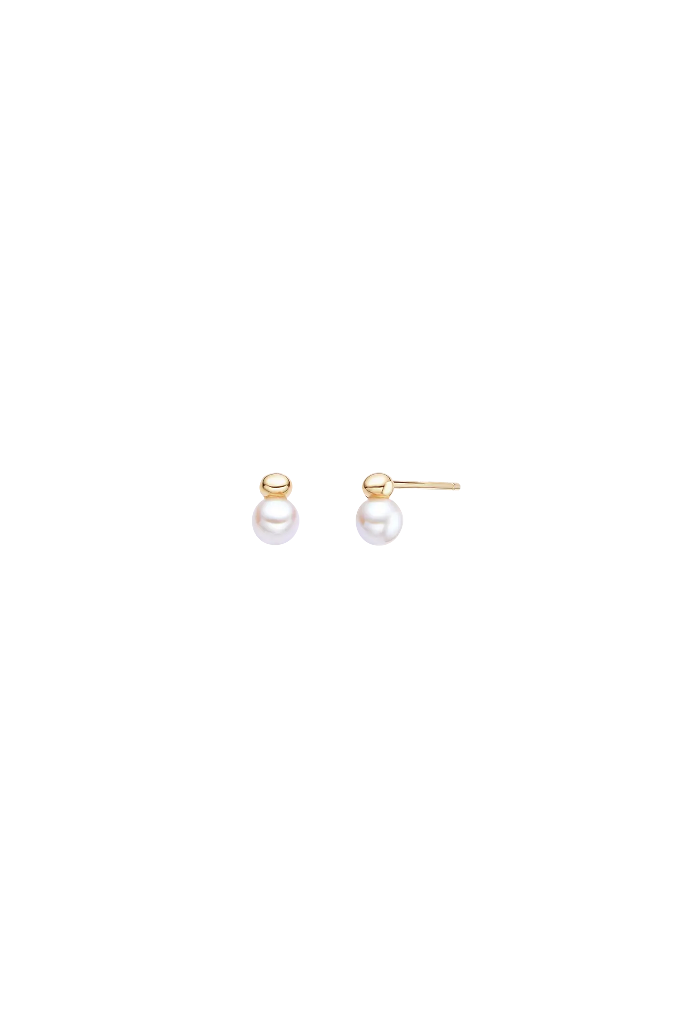 Cercei Argint Mini Pearl Drop LisaConcept