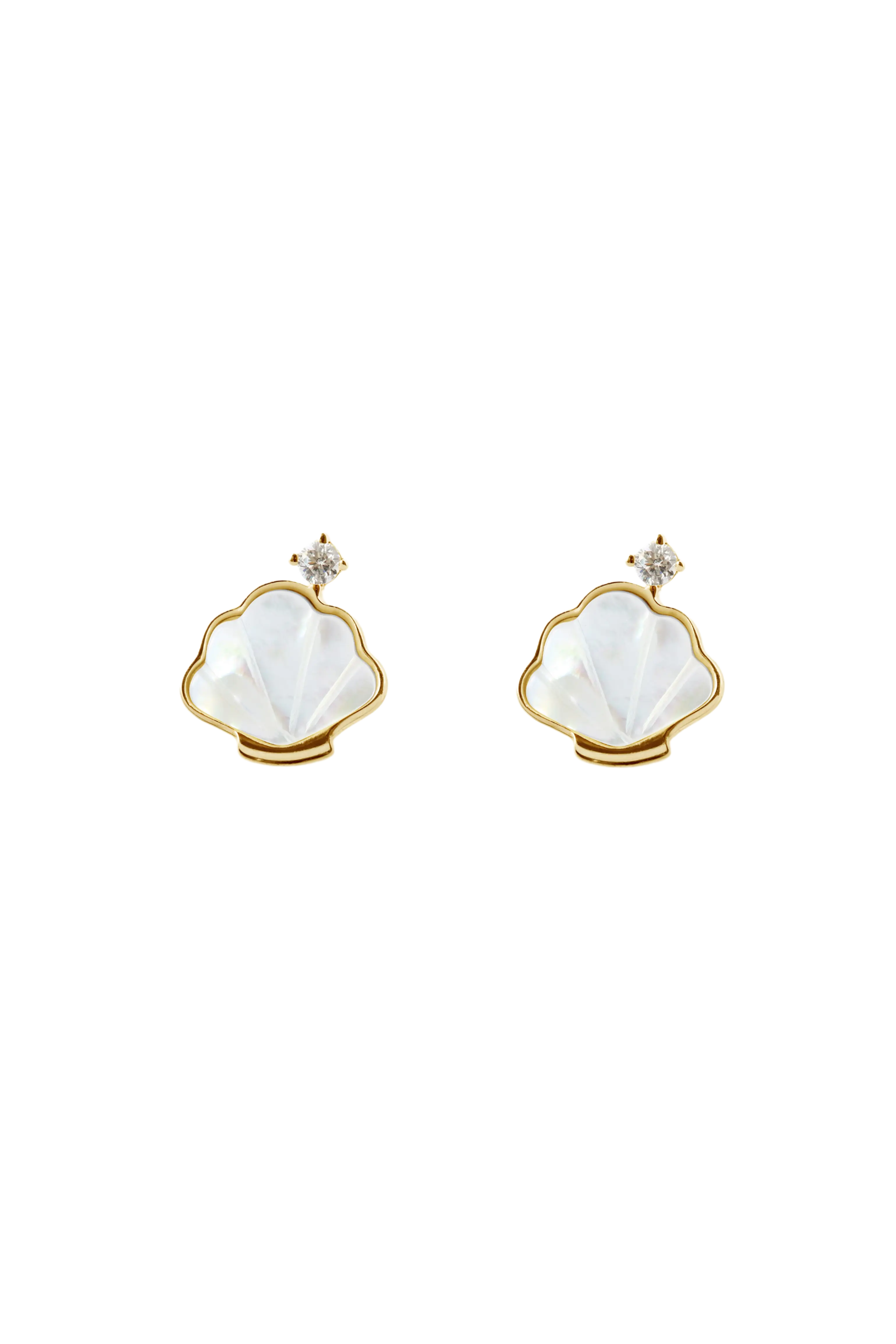 Cercei Argint Seashore Shell LisaConcept