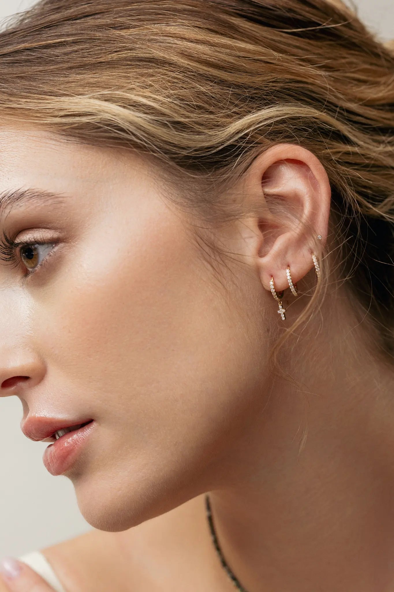 Cercei Argint Starpath Hoops LisaConcept