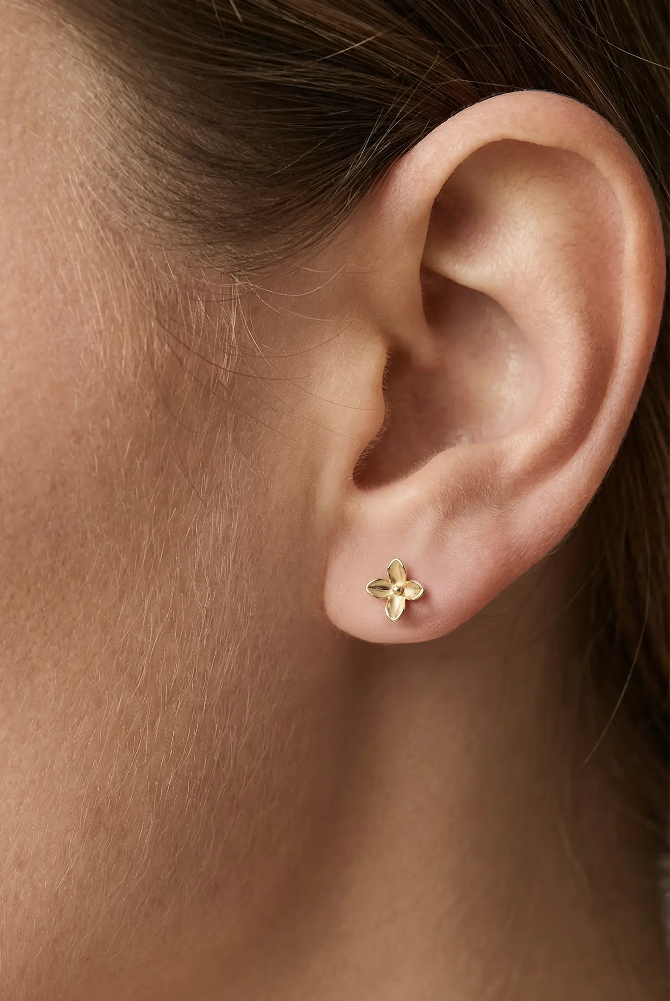 Cercei Argint Tiny Flower LisaConcept