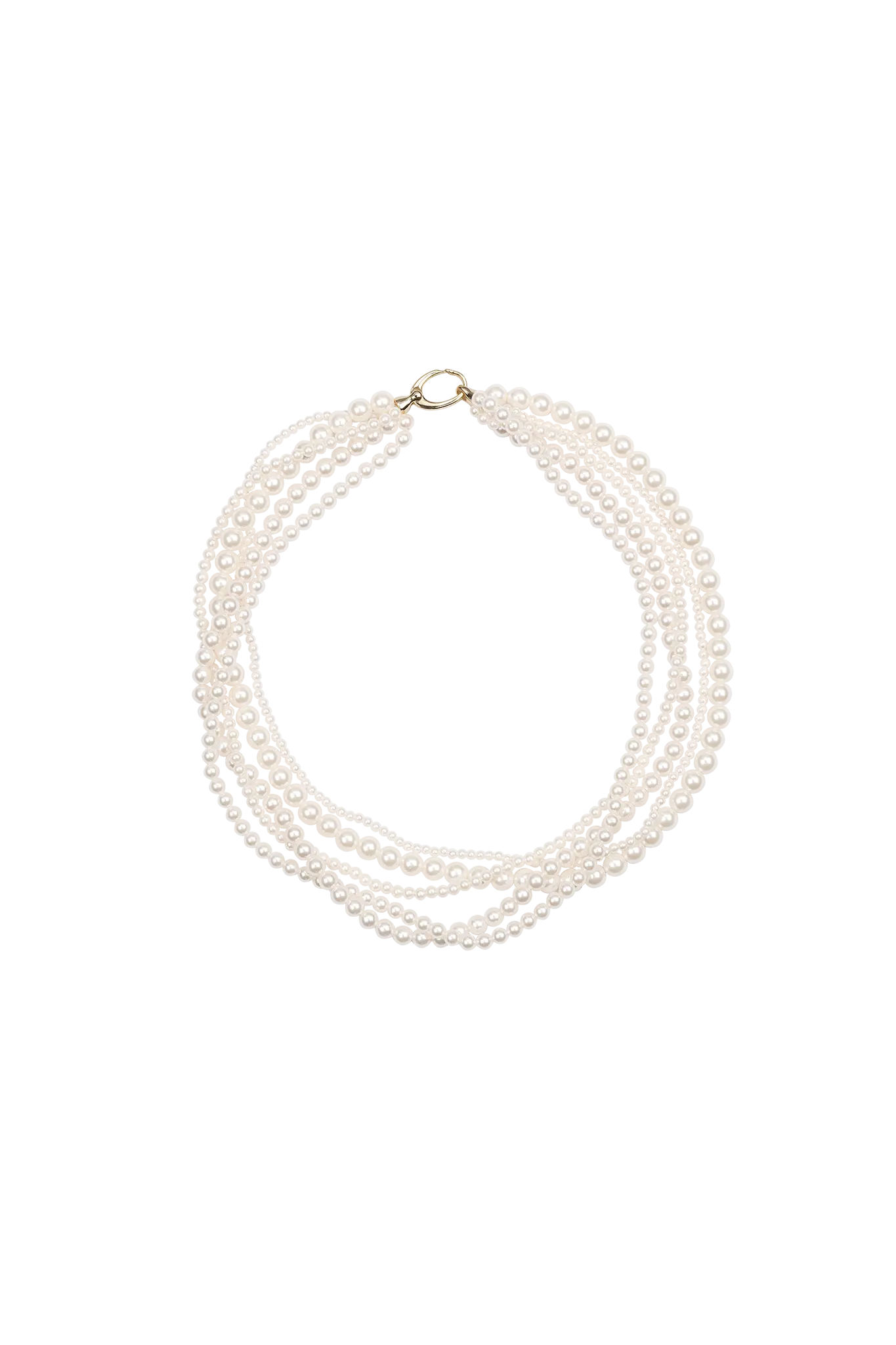 Colier Argint Countess Pearls LisaConcept