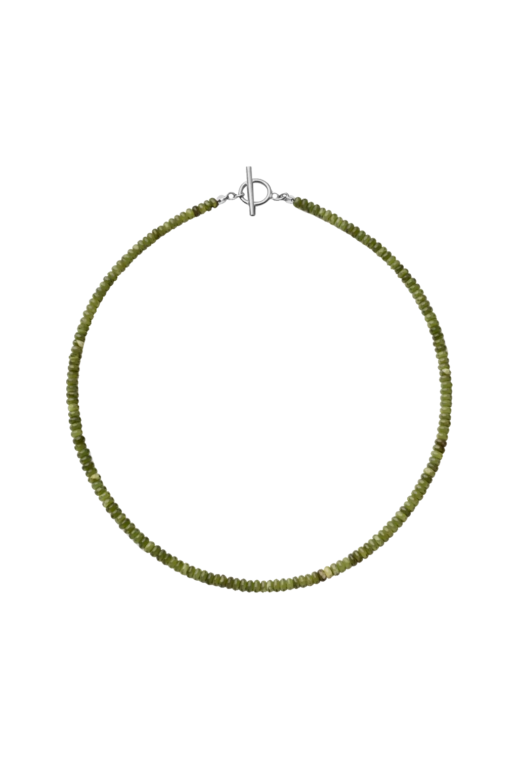 Colier Argint Emerald Crystals Lisa&Co.