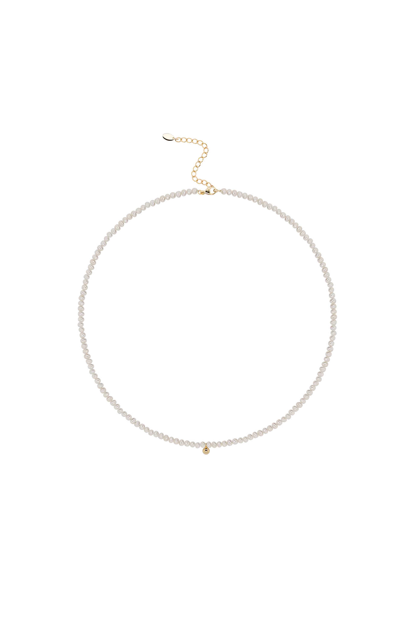 Colier Argint Golden Drop LisaConcept