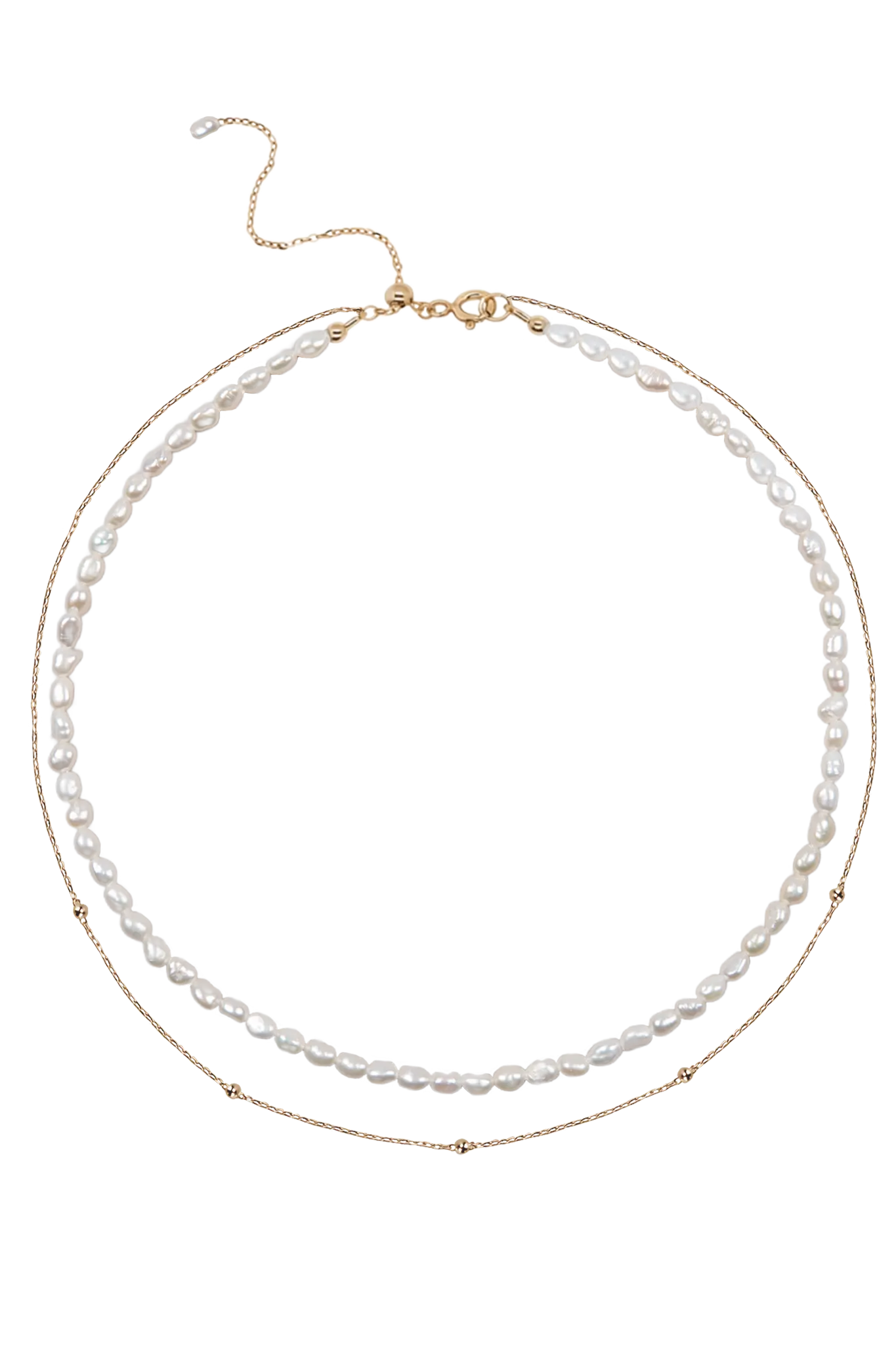 Colier Argint Odette Pearls&Drops Lisa&Co.