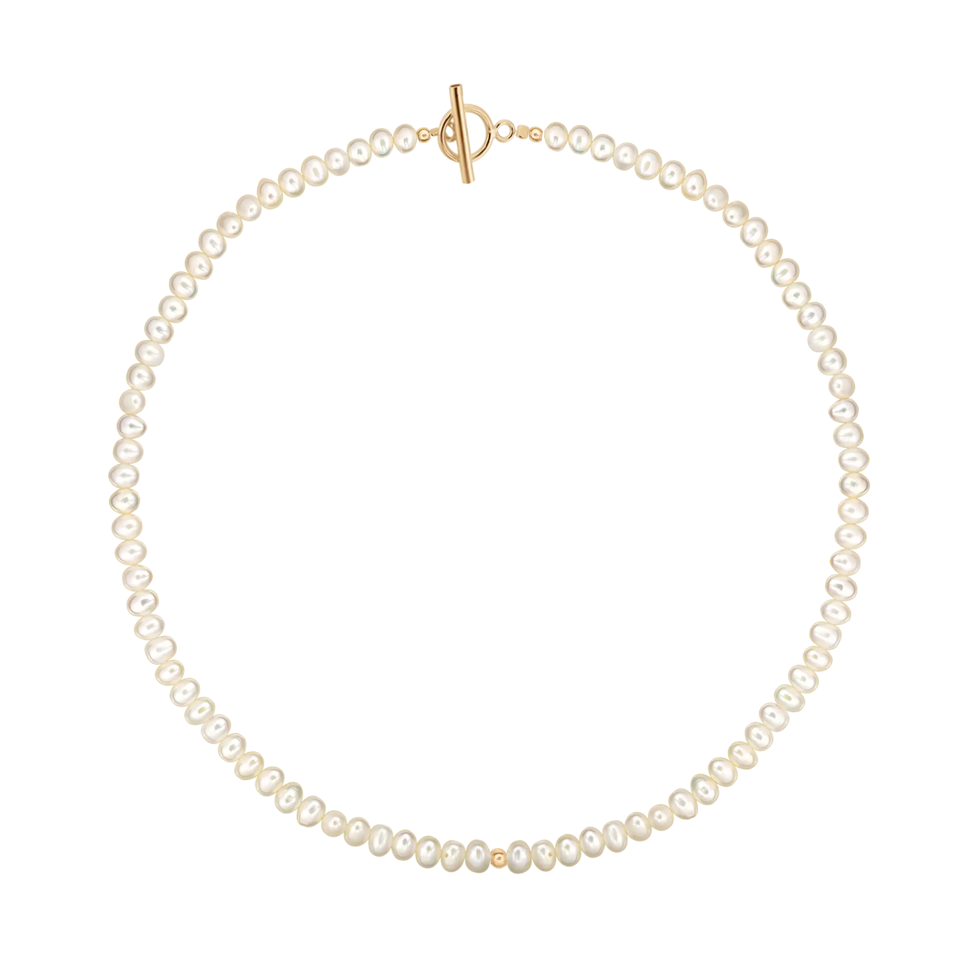 Colier Argint Pearl Bead LisaConcept