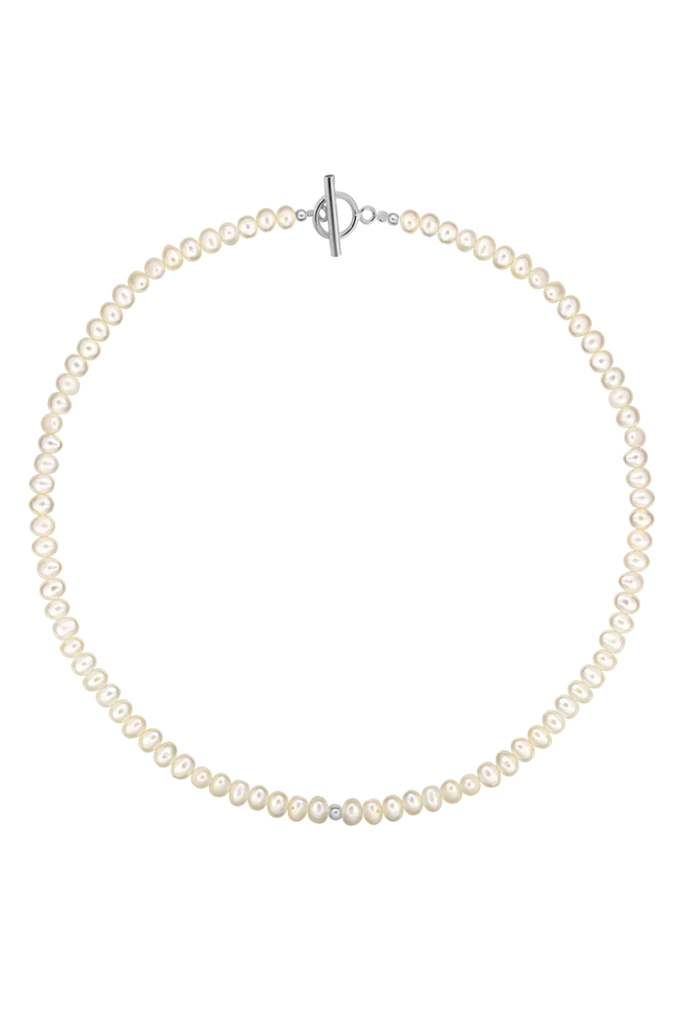 Colier Argint Pearl Bead LisaConcept