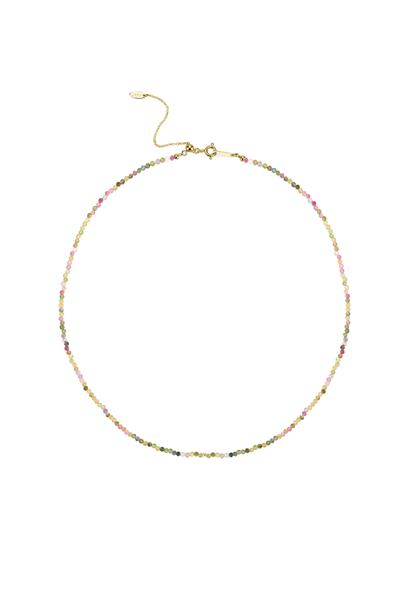 Colier Argint Pink Tourmaline LisaConcept