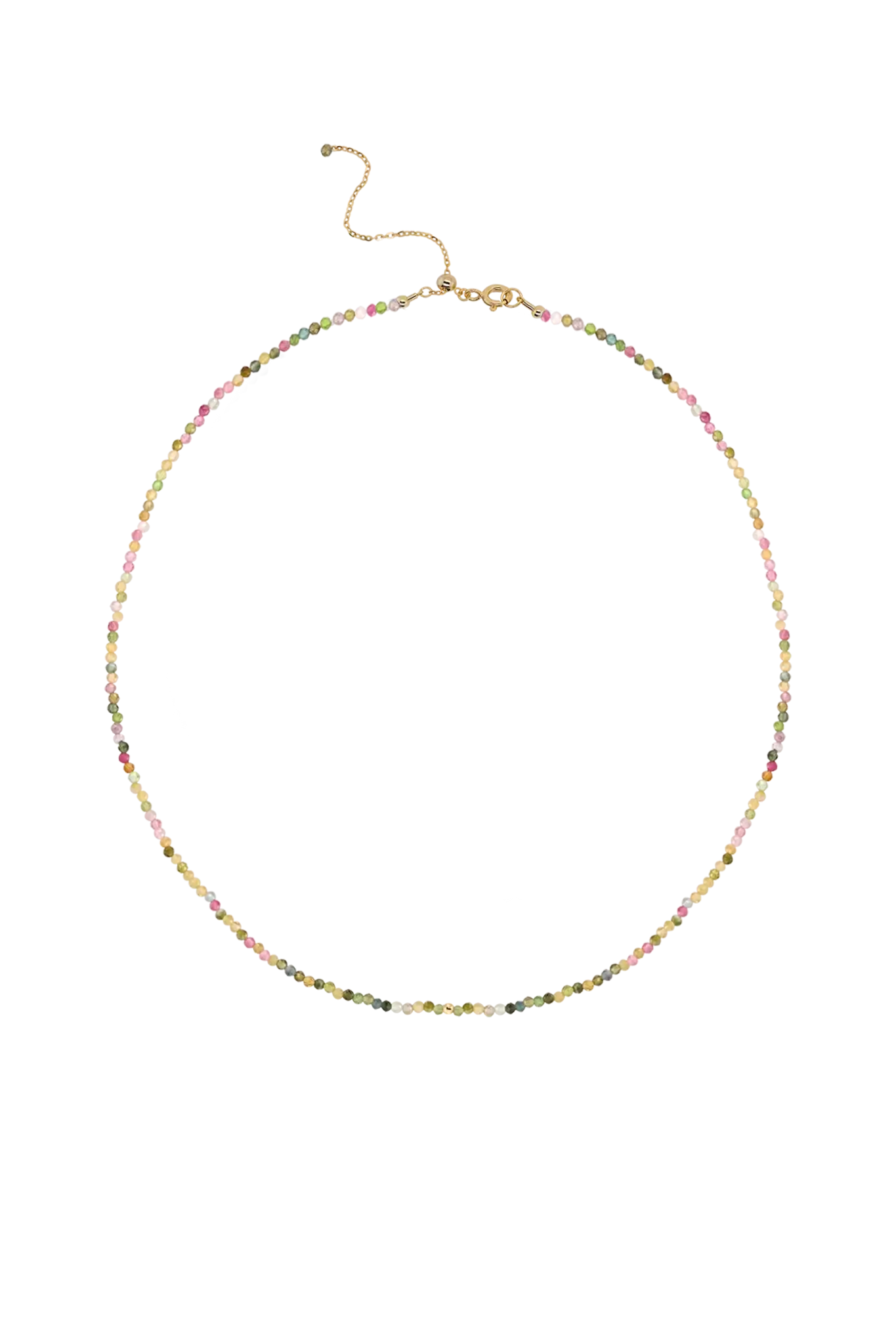 Colier Argint Pink Tourmaline LisaConcept