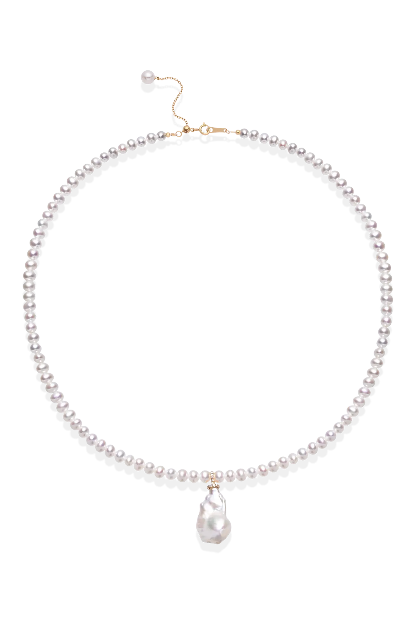 Colier Aur Baroque Pearl LisaConcept