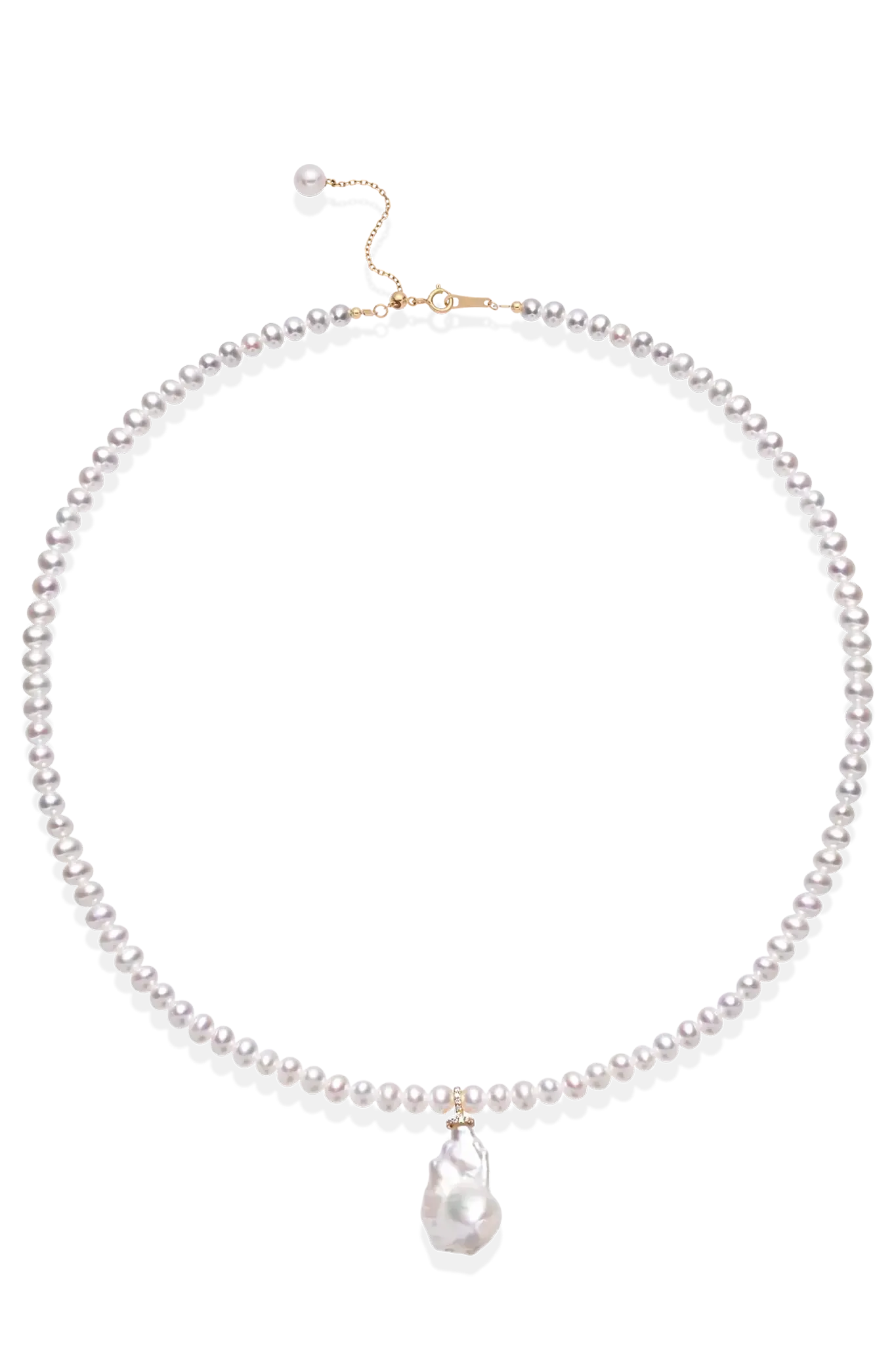 Colier Aur Baroque Pearl LisaConcept