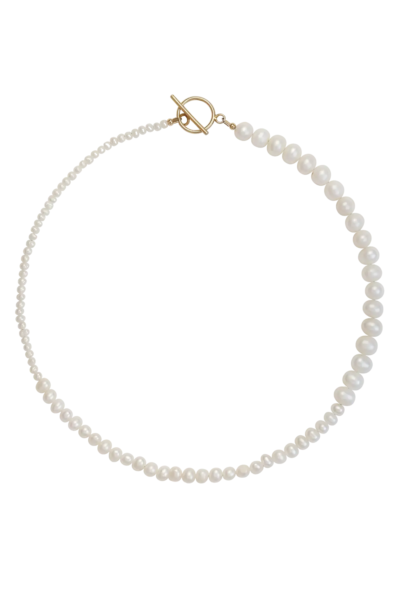 Colier Aur Pearl Gradient III LisaConcept