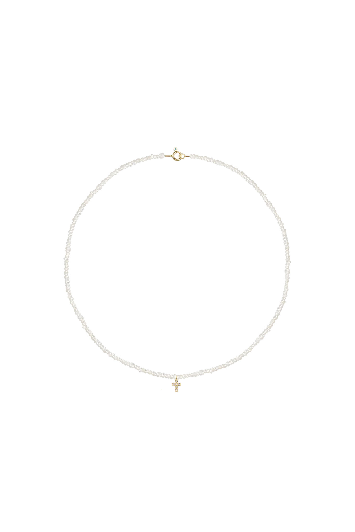 Colier Aur Pearls Like Another Prayer Lisa&Co.