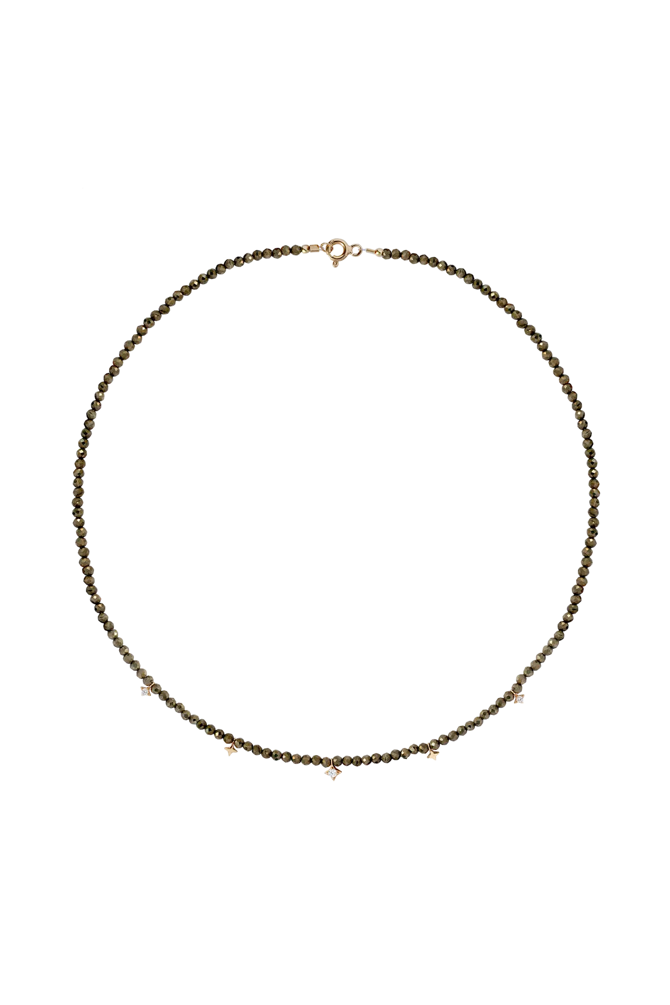 Colier Aur Pyrite&Stars LisaConcept
