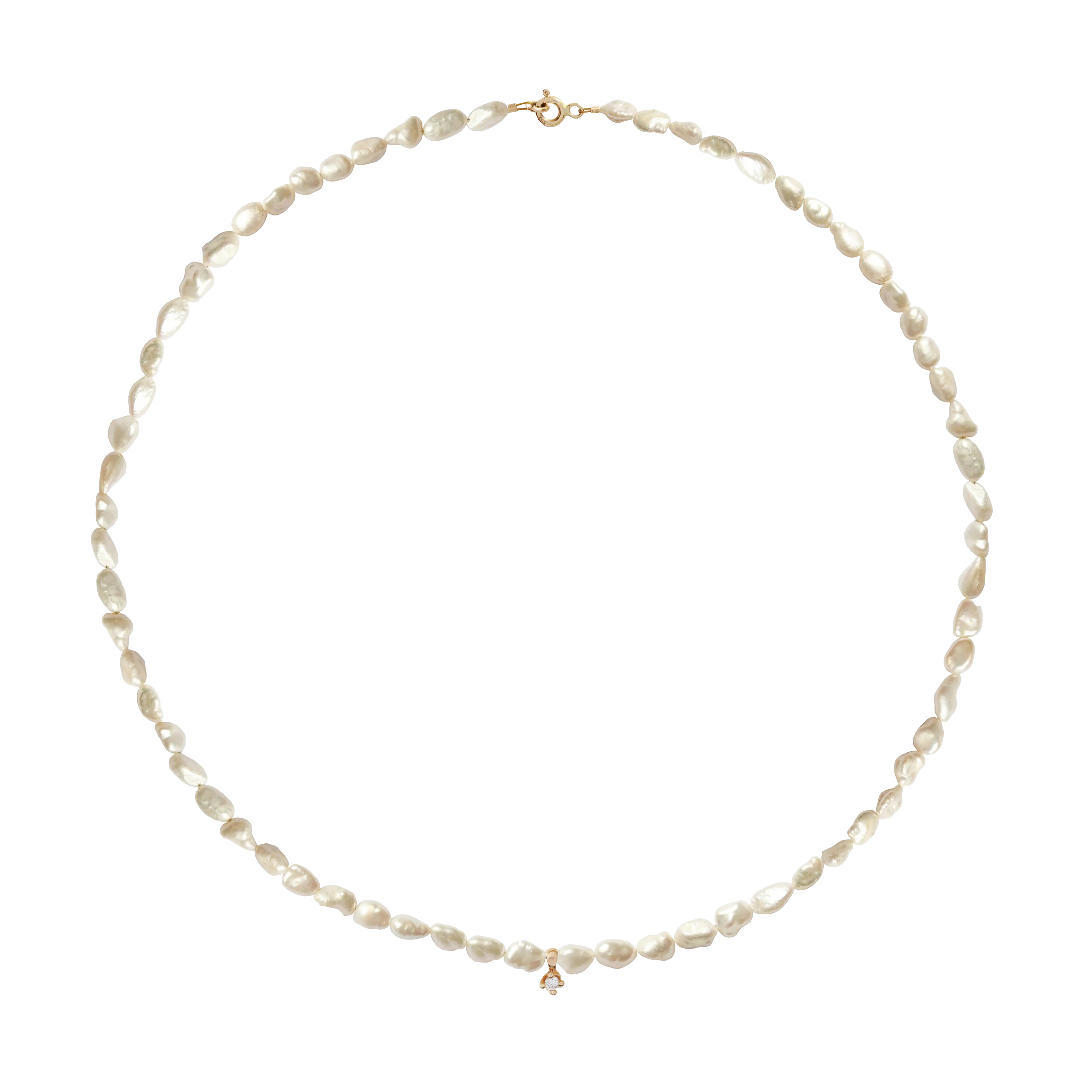 Colier Odette Pearls&Diamond • Aur 14K LisaConcept