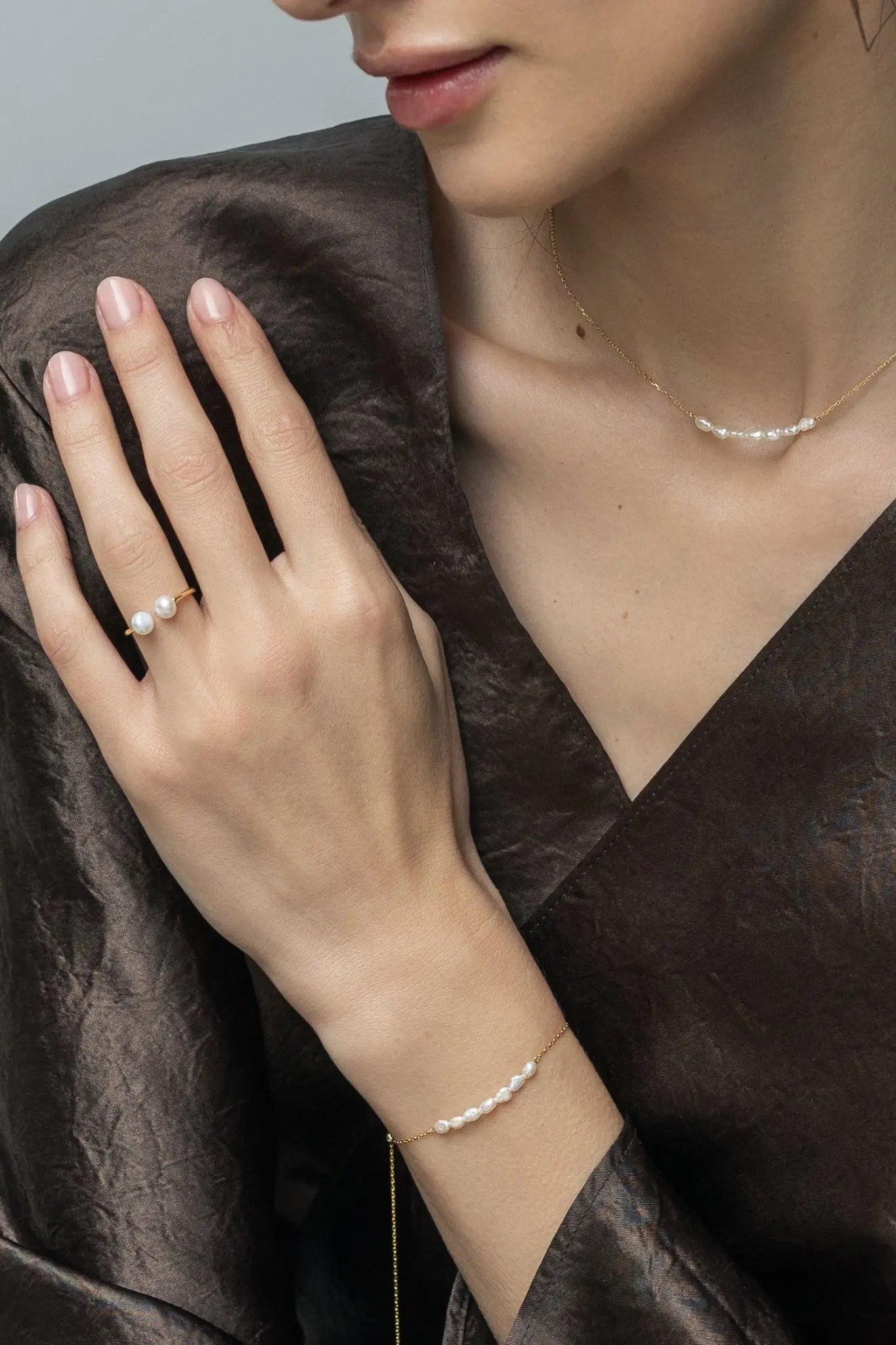 Inel Argint Duo LisaConcept