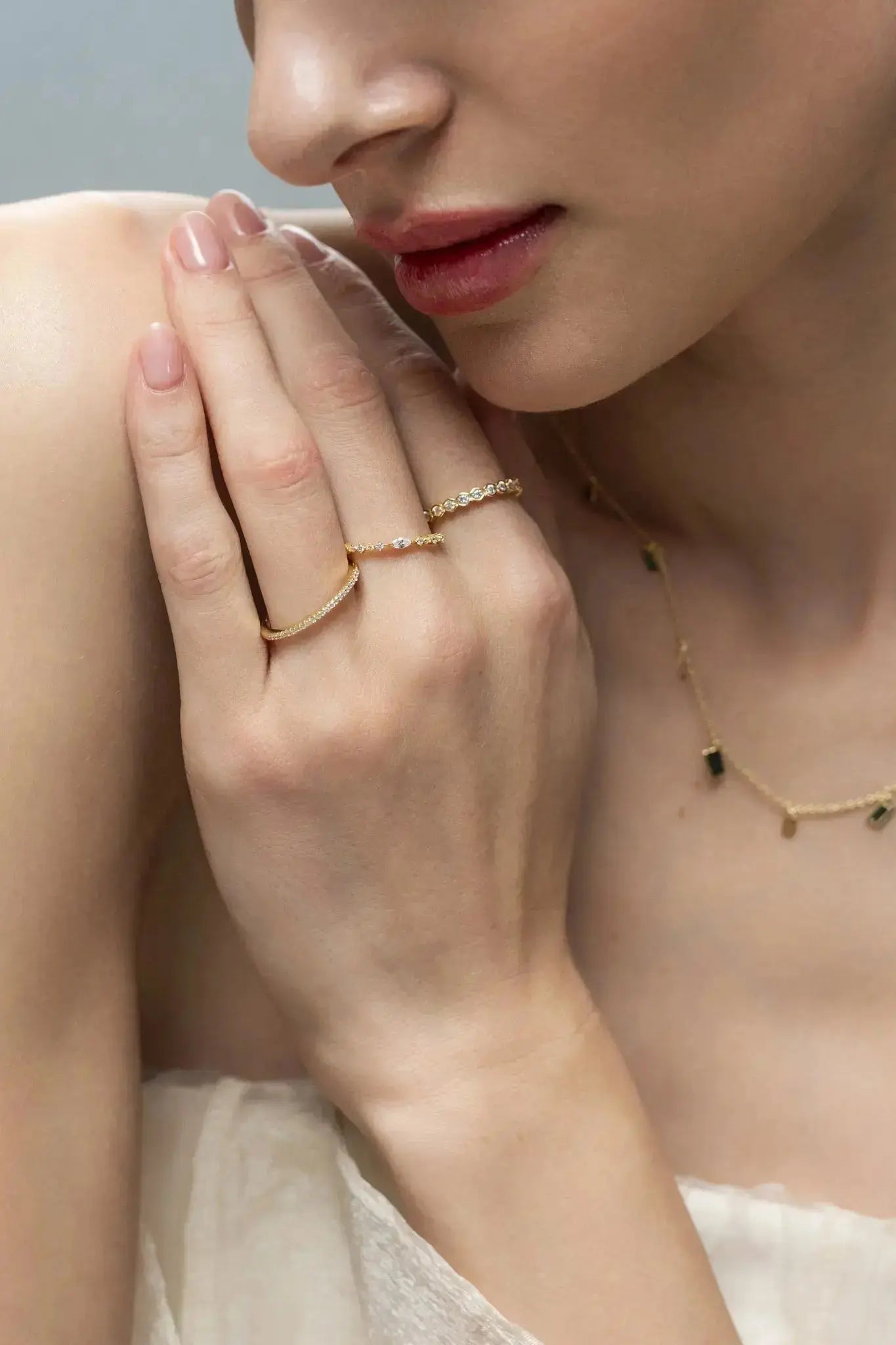 Inel Argint Tennis Frame LisaConcept