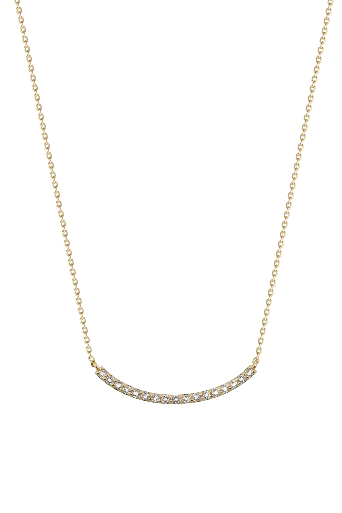 14k Gold Paved Swing Chain | Lisa&Co.