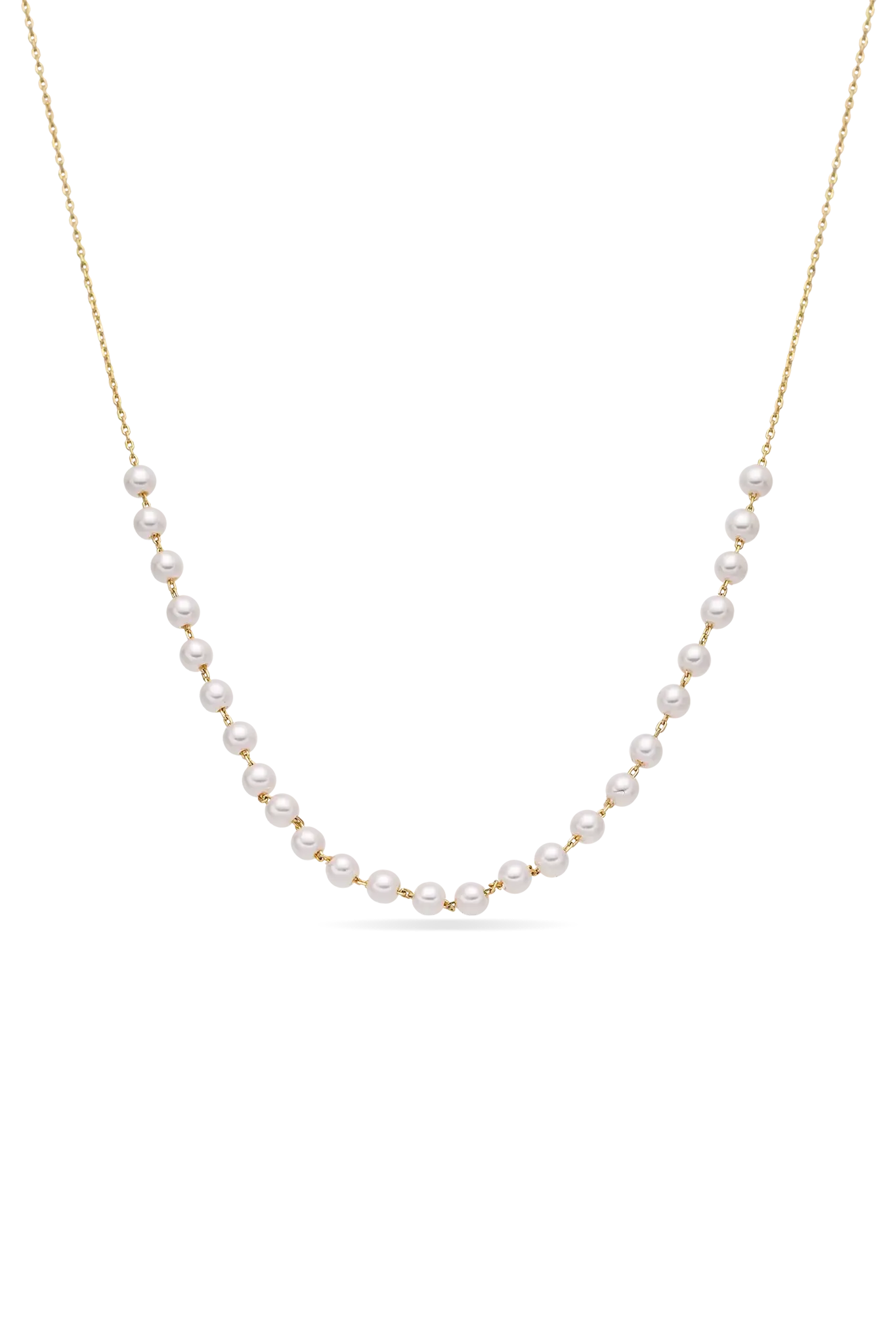 Lanț Argint Droplet Shell Lisa&Co.