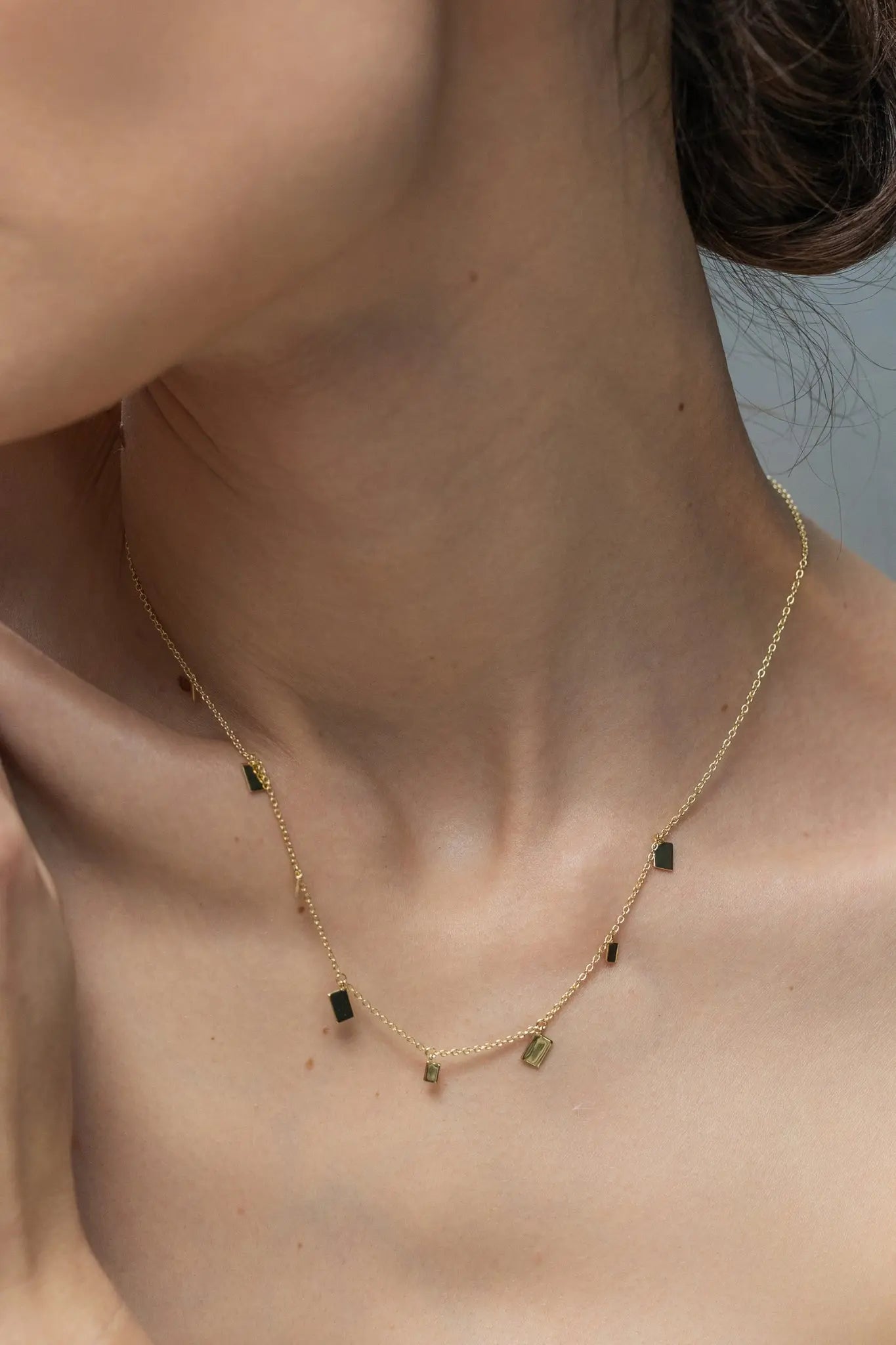 Lanț Argint Floating Fragments Lisa&Co.