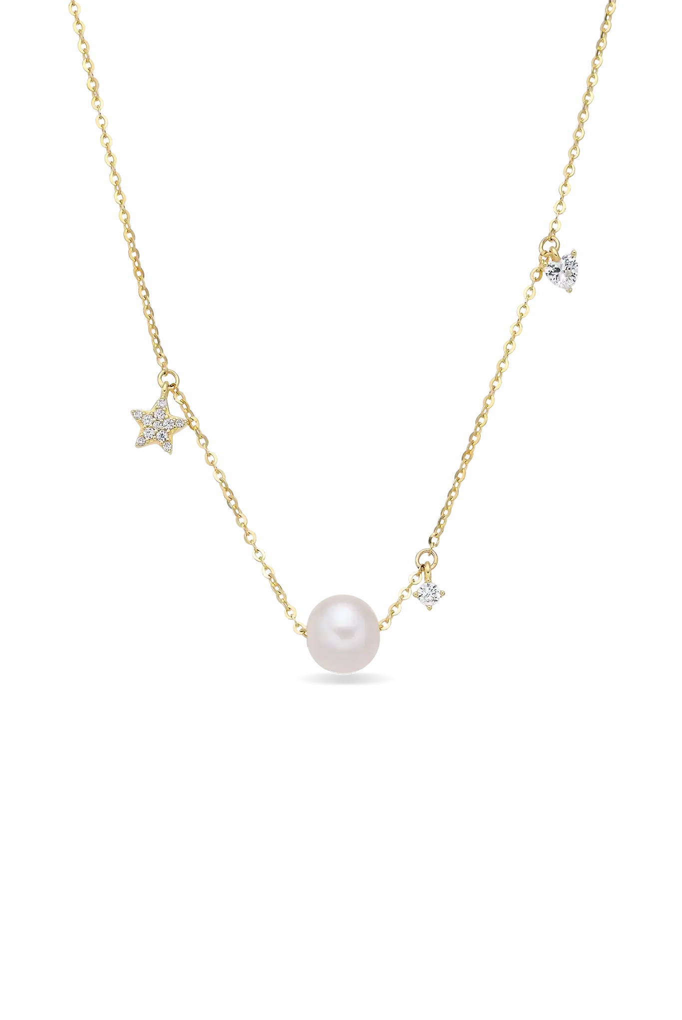 Lanț Argint Moving Pearl&Crystals Lisa&Co.