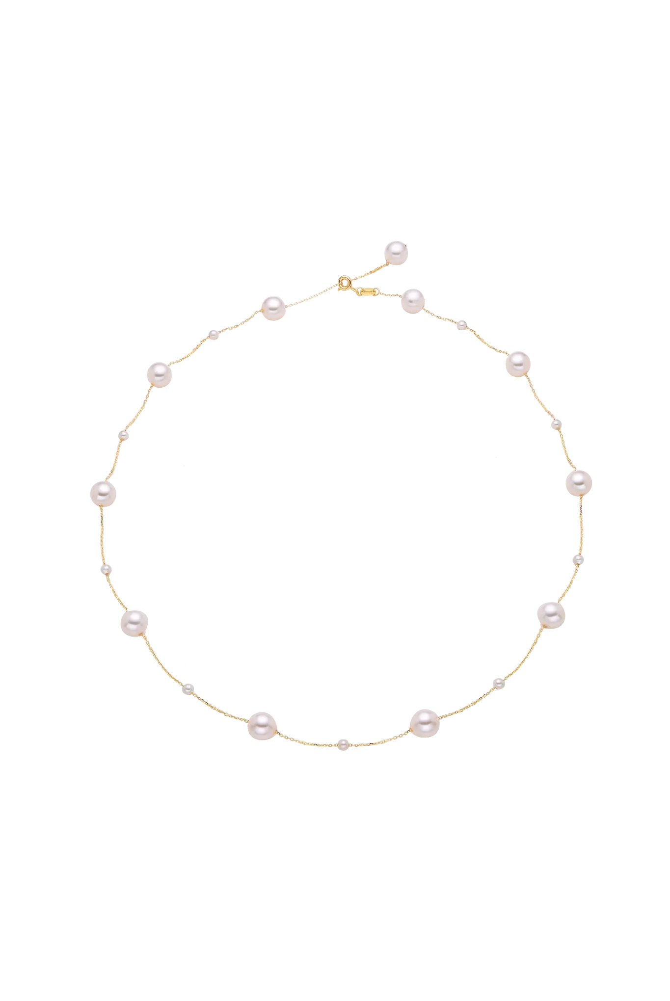 Lanț Argint Pearl Drip Drop L Lisa&Co.