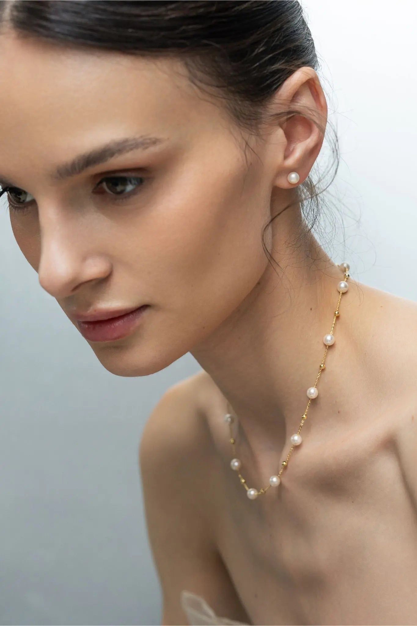 Lanț Argint Pearls&Drops Lisa&Co.