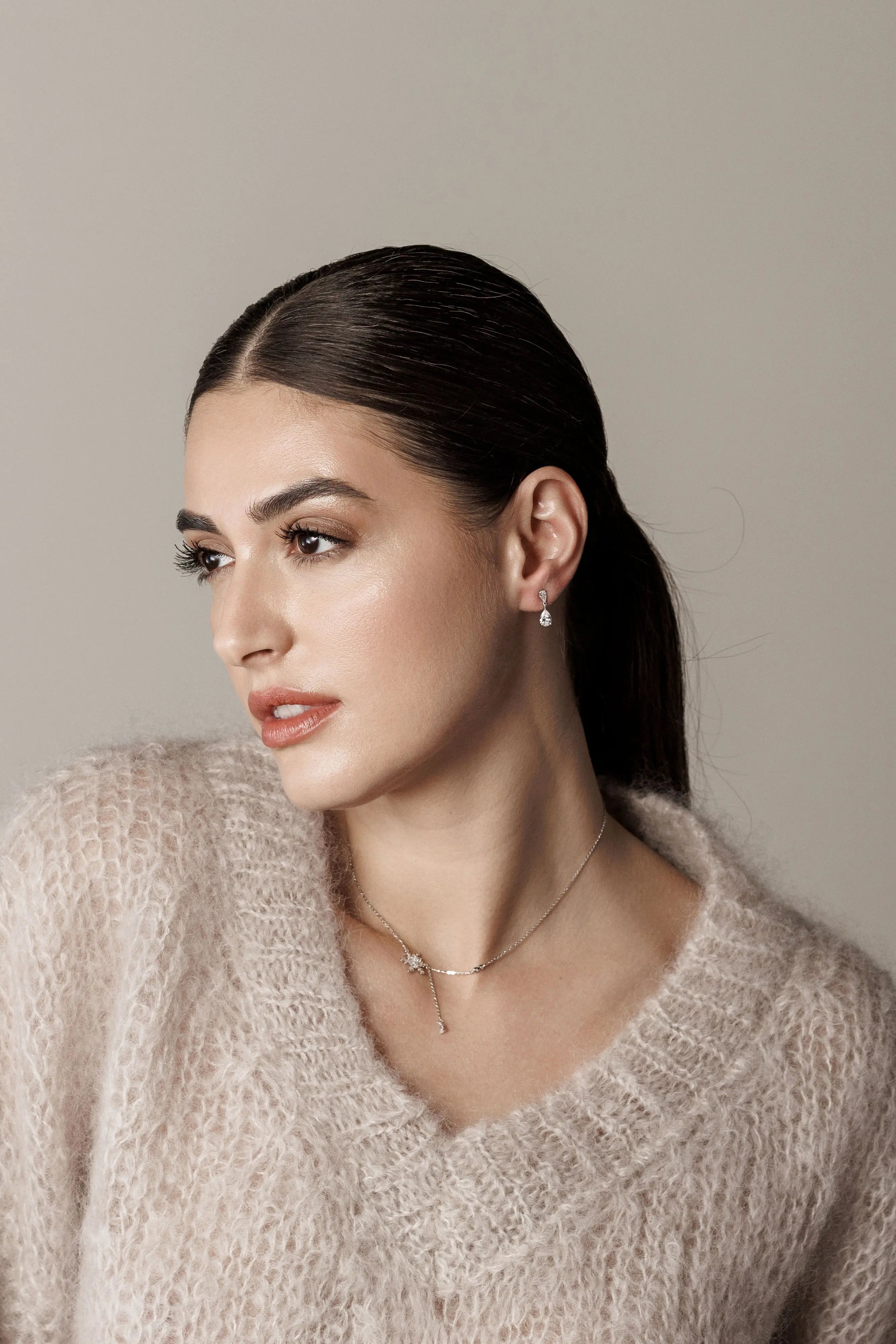 Lanț Argint Snowflake Lisa&Co.