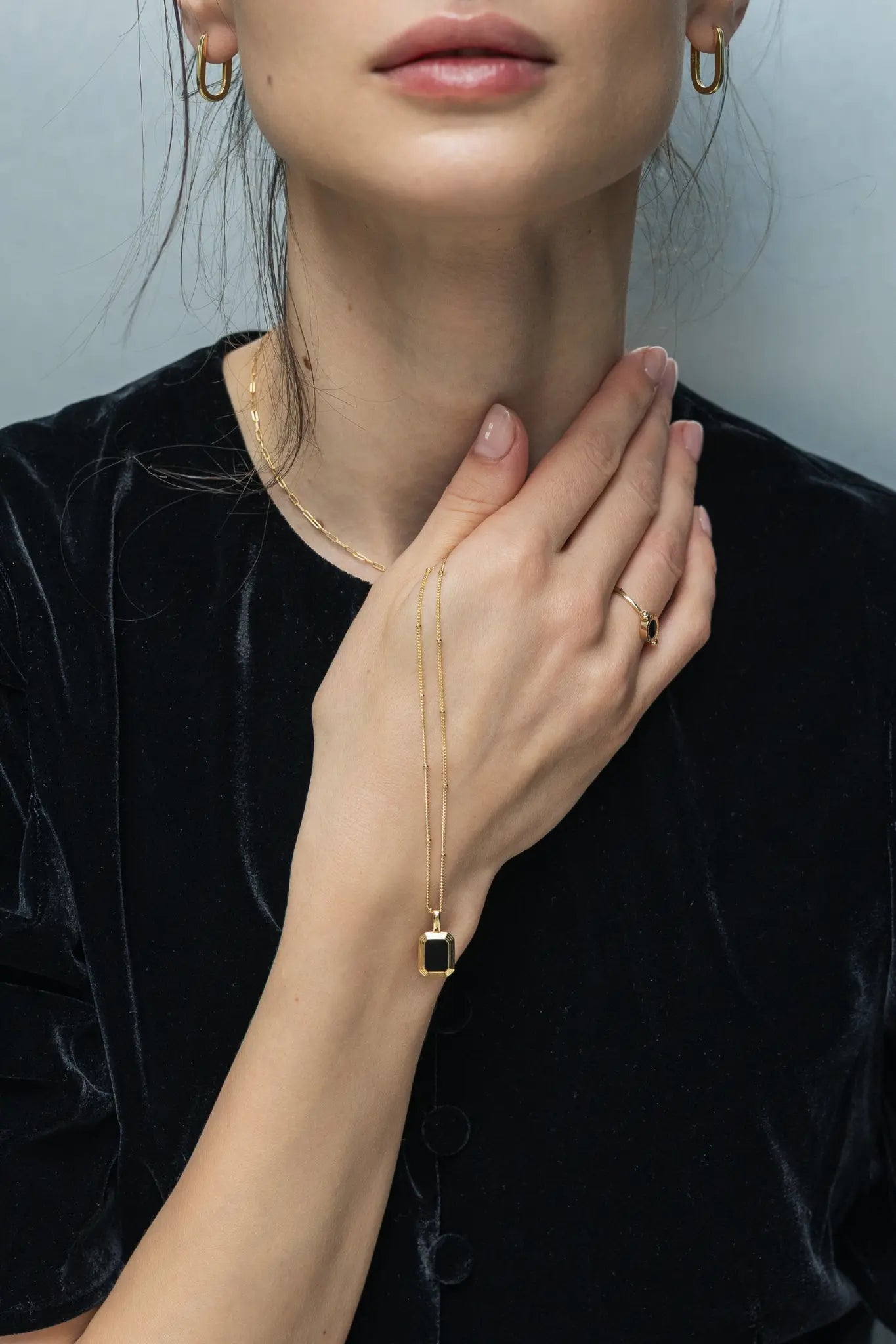 Lanț Argint Two Faced Lisa&Co.