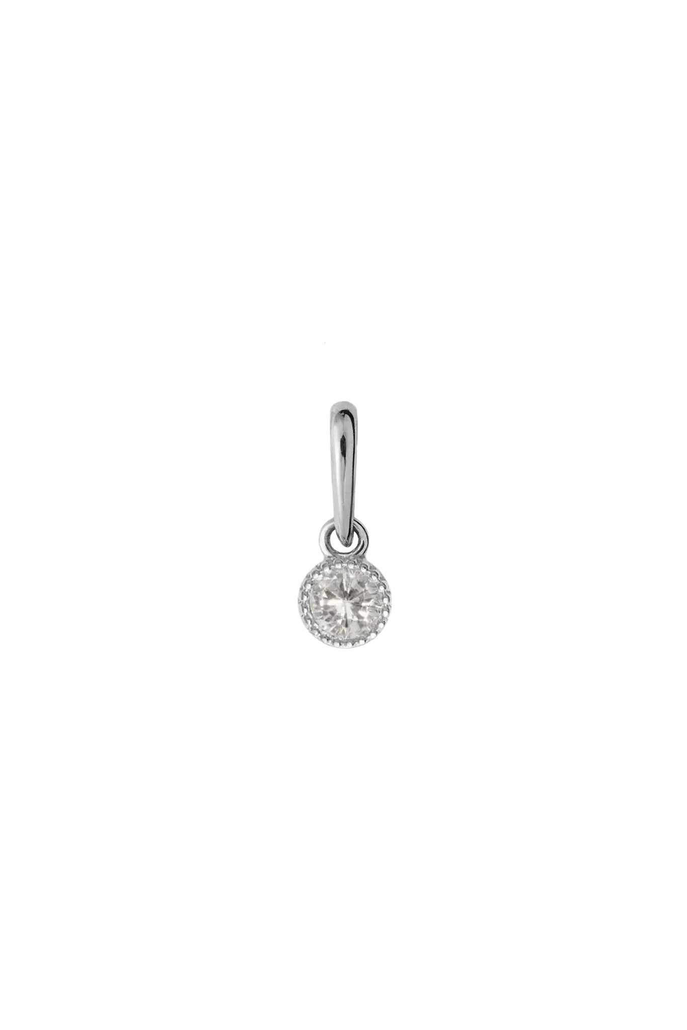 Pandantiv Aur Mini Crystal Round Lisa&Co.